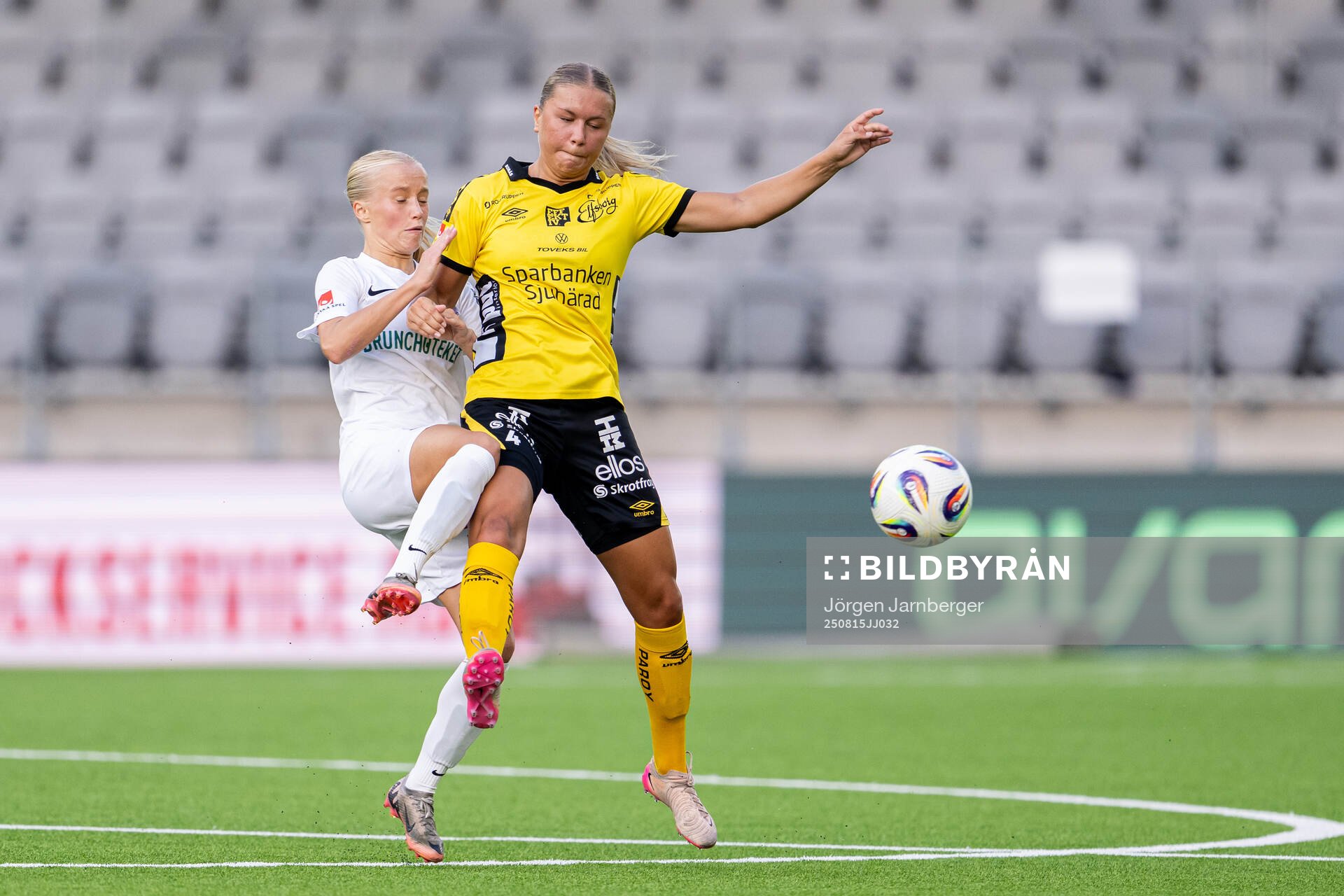 Jitexs Ida Kjellman och Elfsborgs Alice Broman