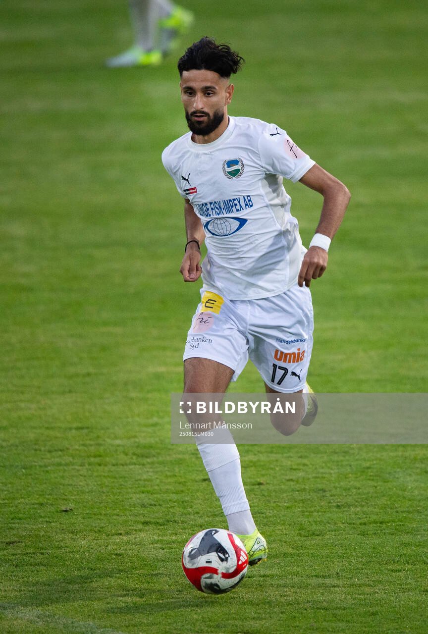 Österlens Mallwand Agha i matchens i division 2 mellan IFK