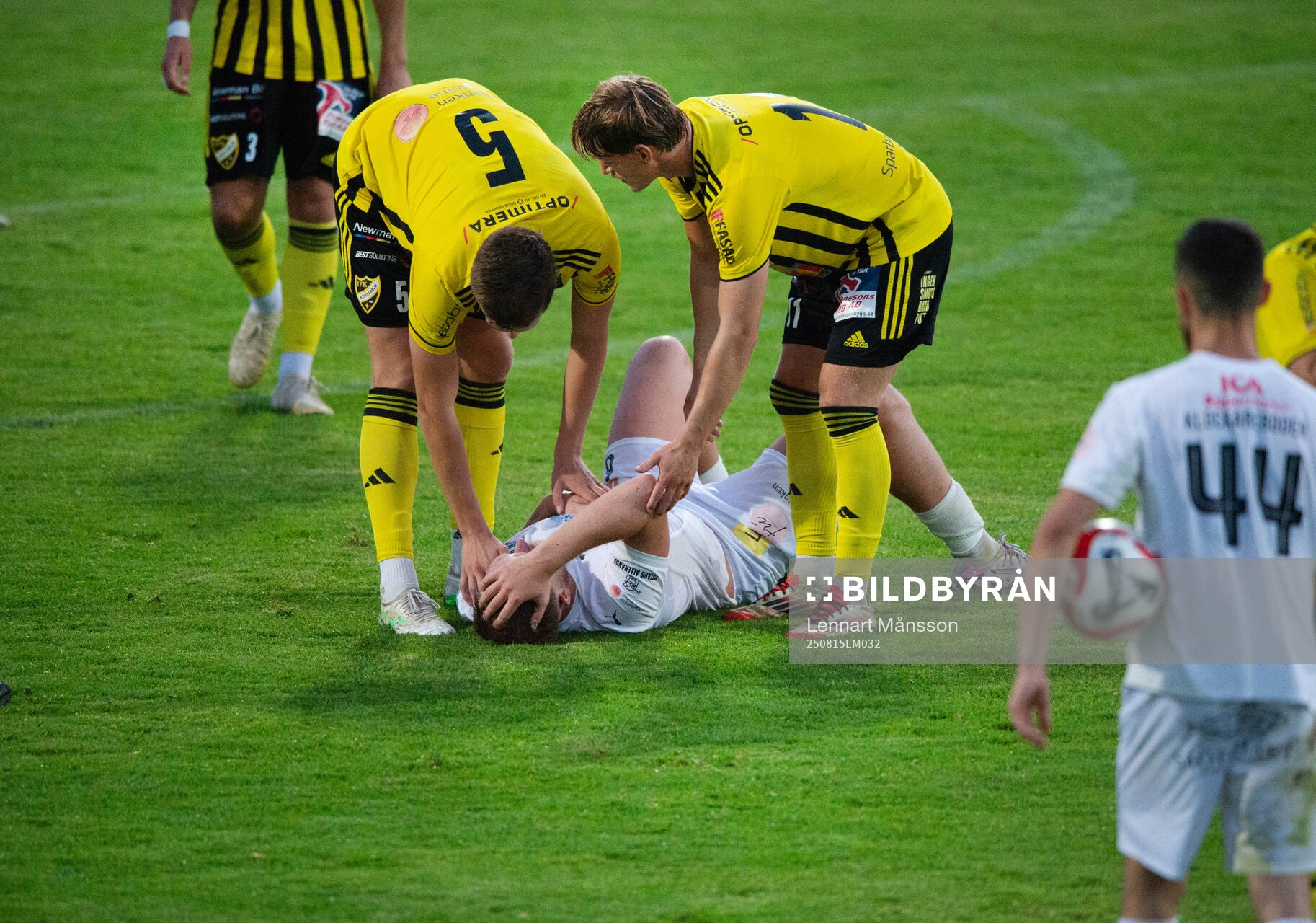 IFK Hässleholms Axel Henriksson och Kasper Månsson