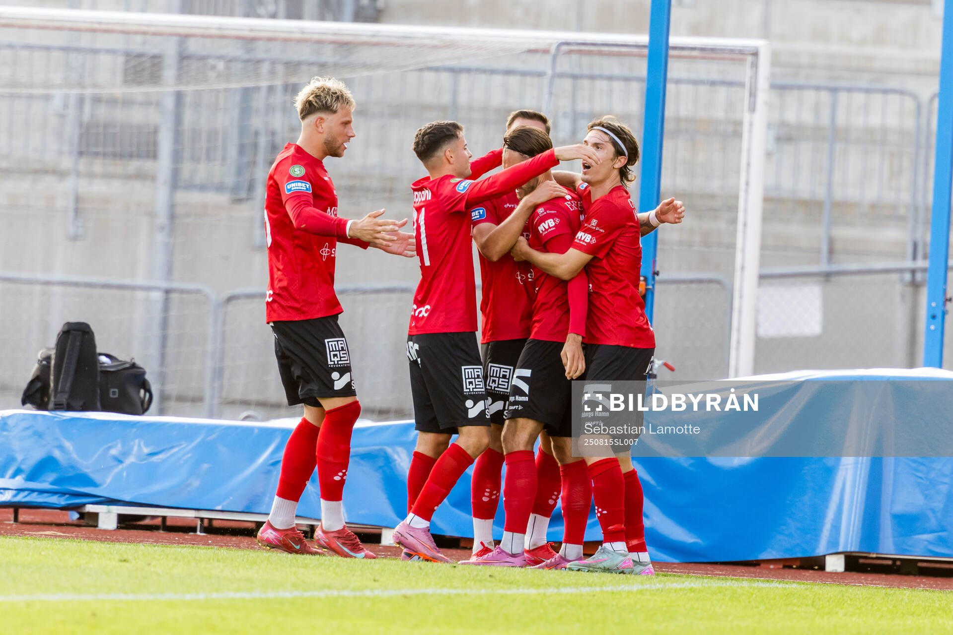 Trelleborgs Filip Bohman jublar