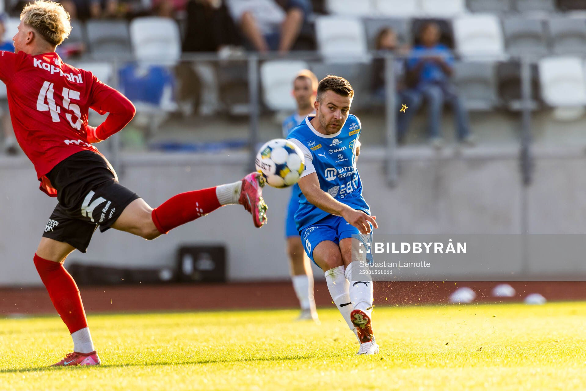 Trelleborgs Zean Peetz Dalugge och Oddevolds Oscar Iglicar