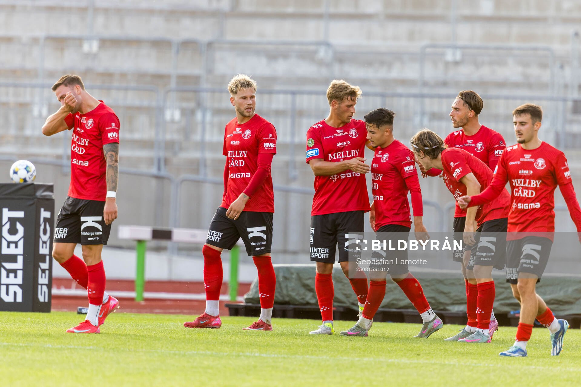 Trelleborgs Filip Bohman jublar