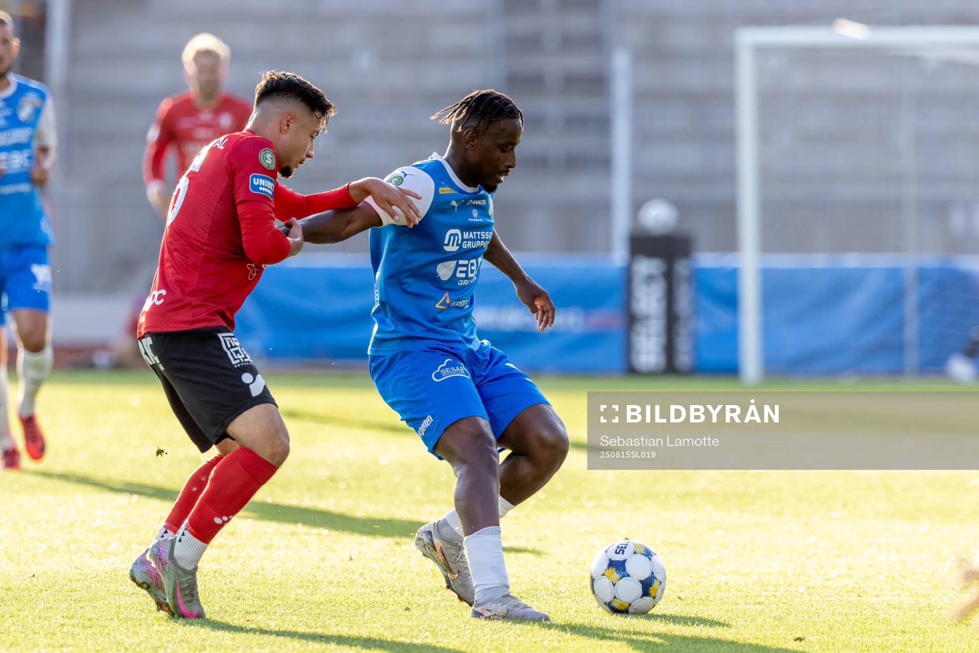Oddevolds York Rafael och Trelleborgs Ammar Asani