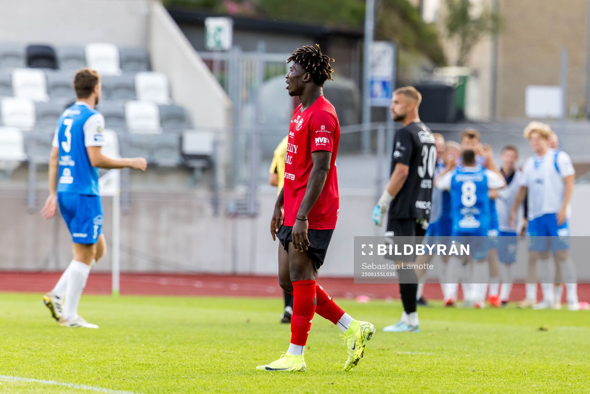 Trelleborgs Abel Ogwuche deppar