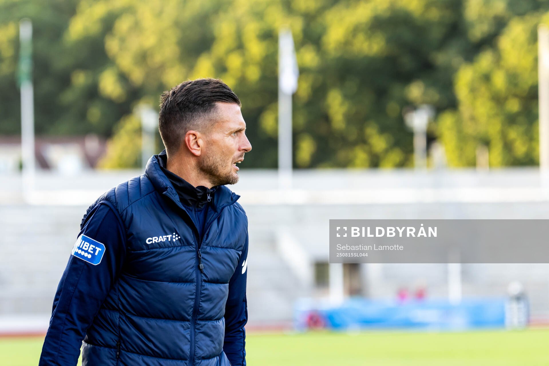 Trelleborgs tränare Kristian Haynes
