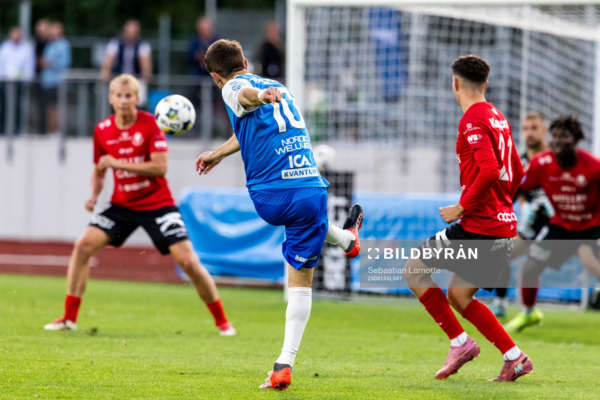 Oddevolds Liridon Kalludra skjuter in 2-2