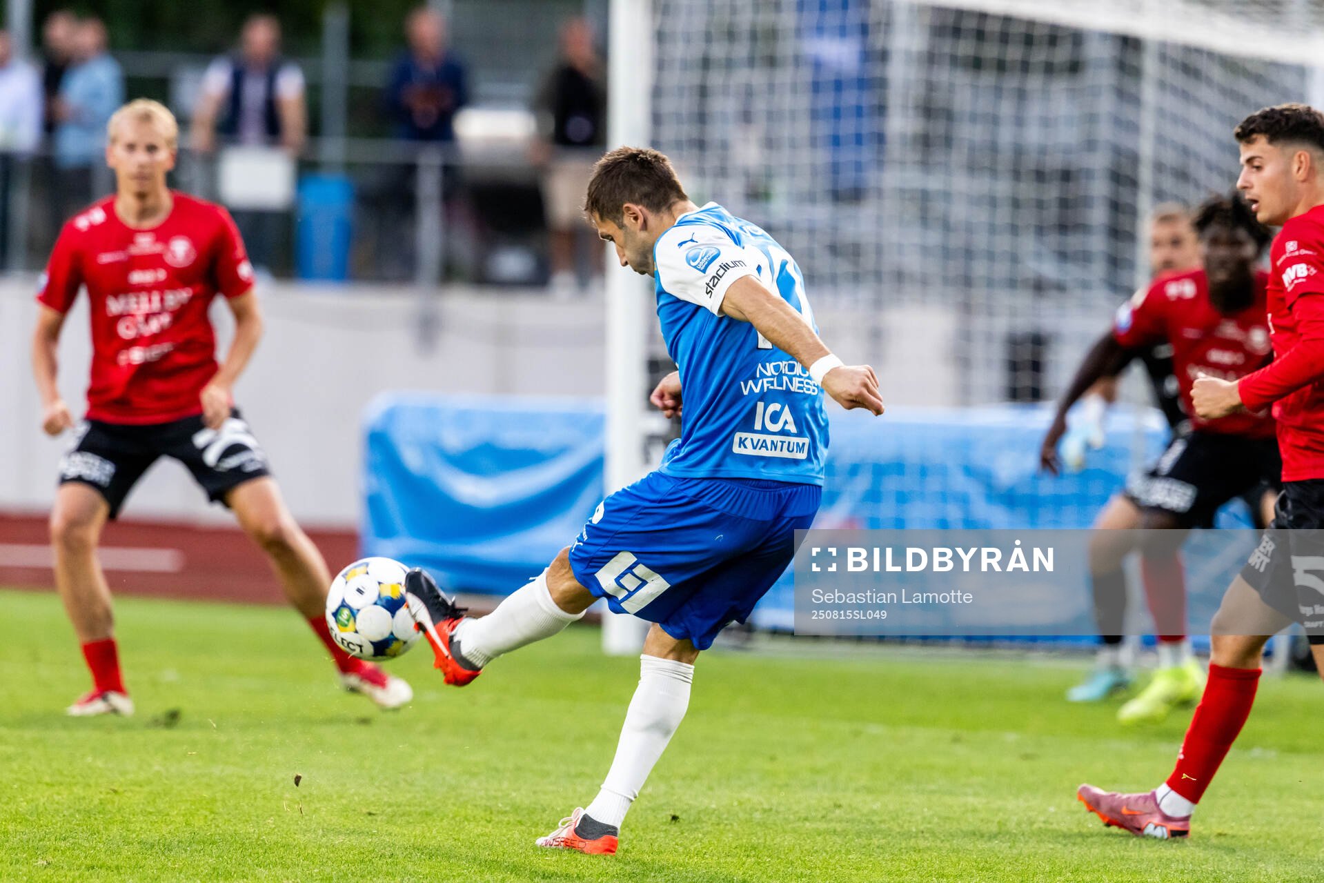 Oddevolds Liridon Kalludra skjuter in 2-2