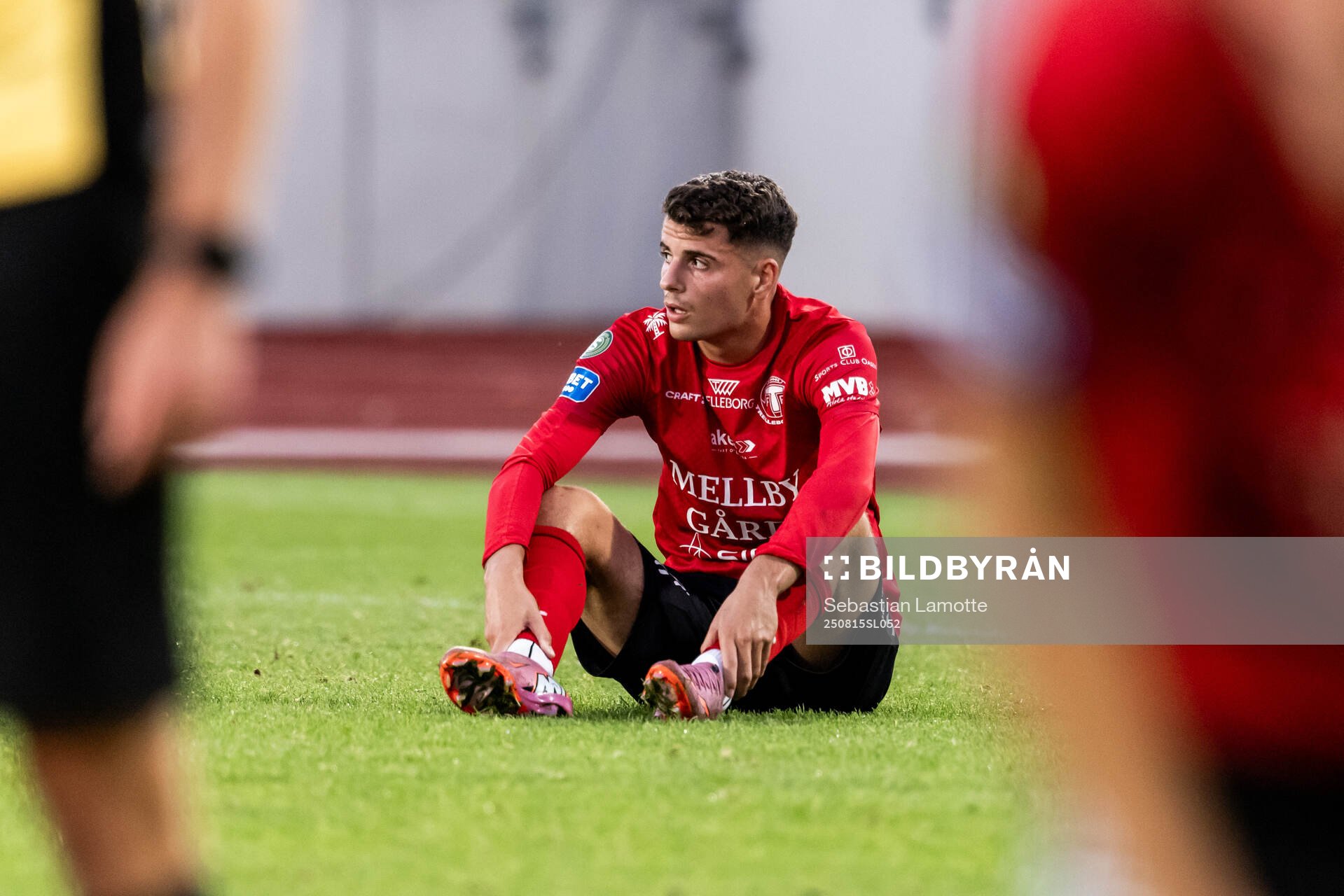 Trelleborgs Eren Alievski deppar