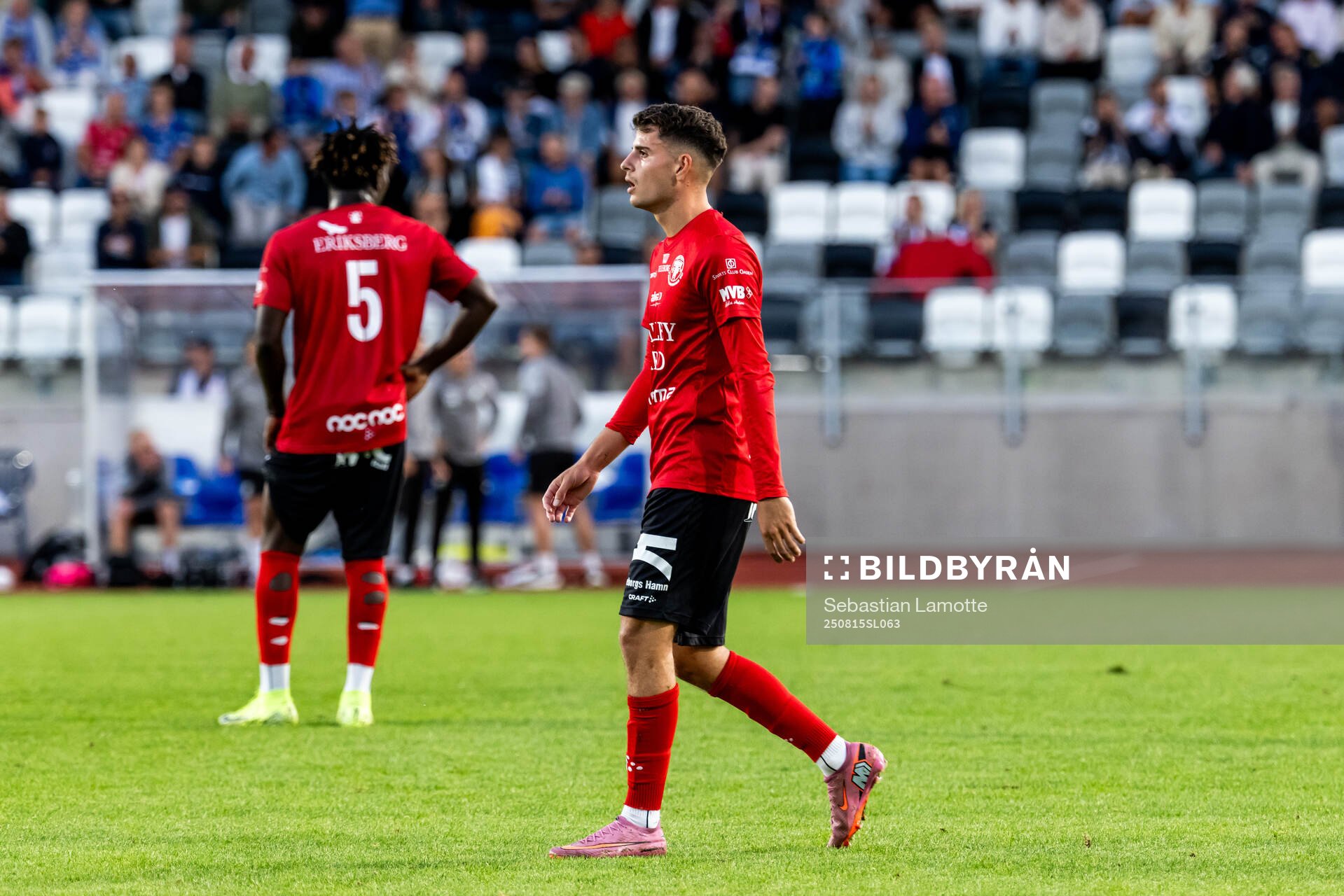 Trelleborgs Eren Alievski deppar