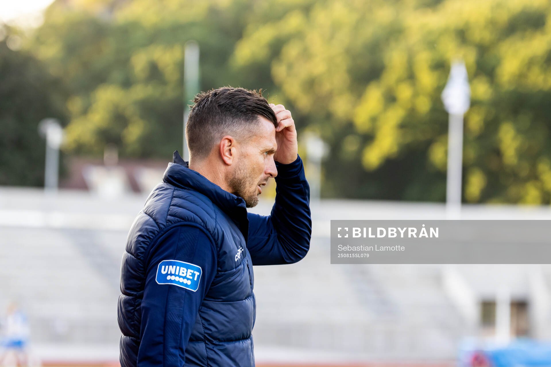 Trelleborgs tränare Kristian Haynes