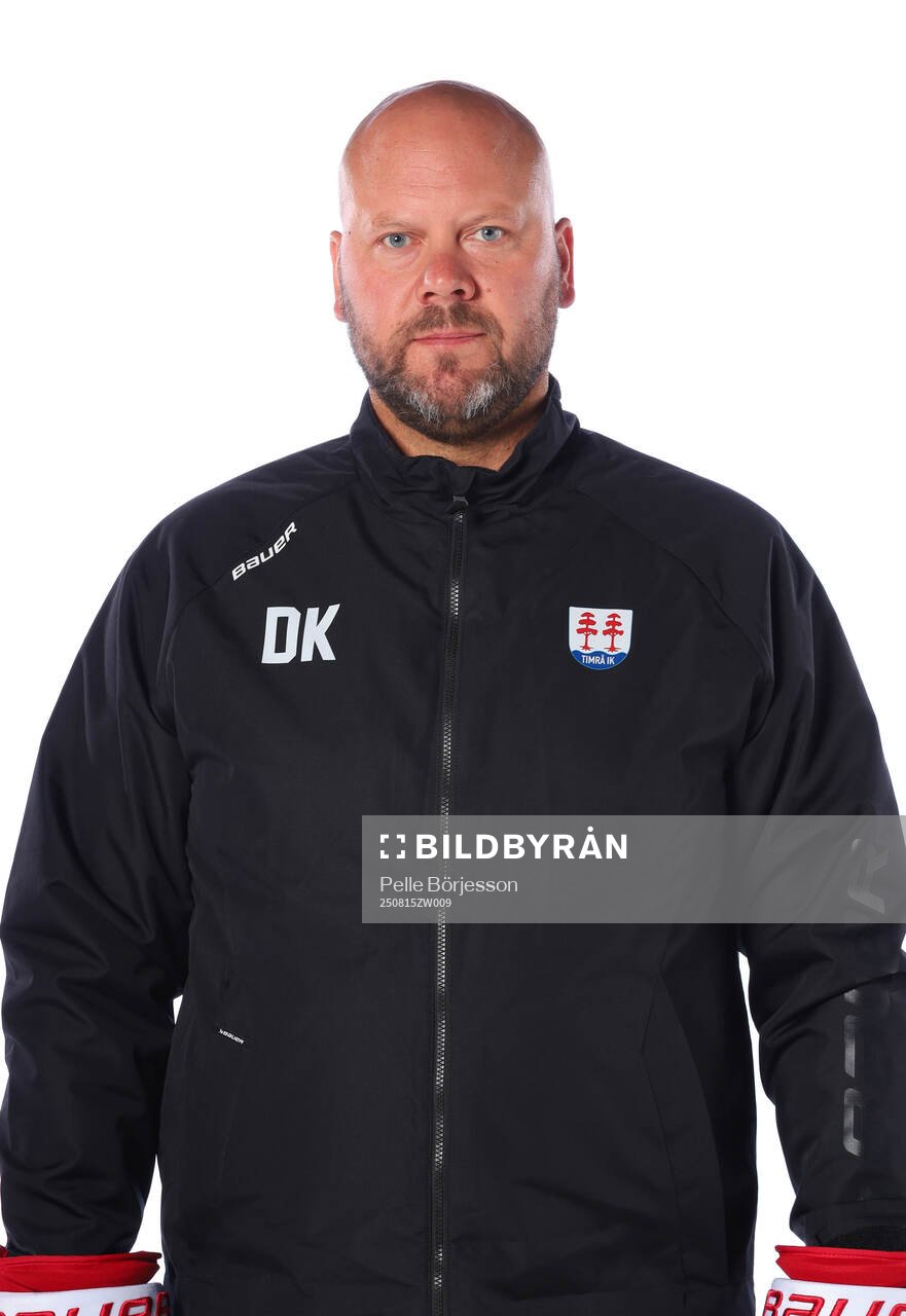 Timrås assisterande tränare Daniel Karlunden