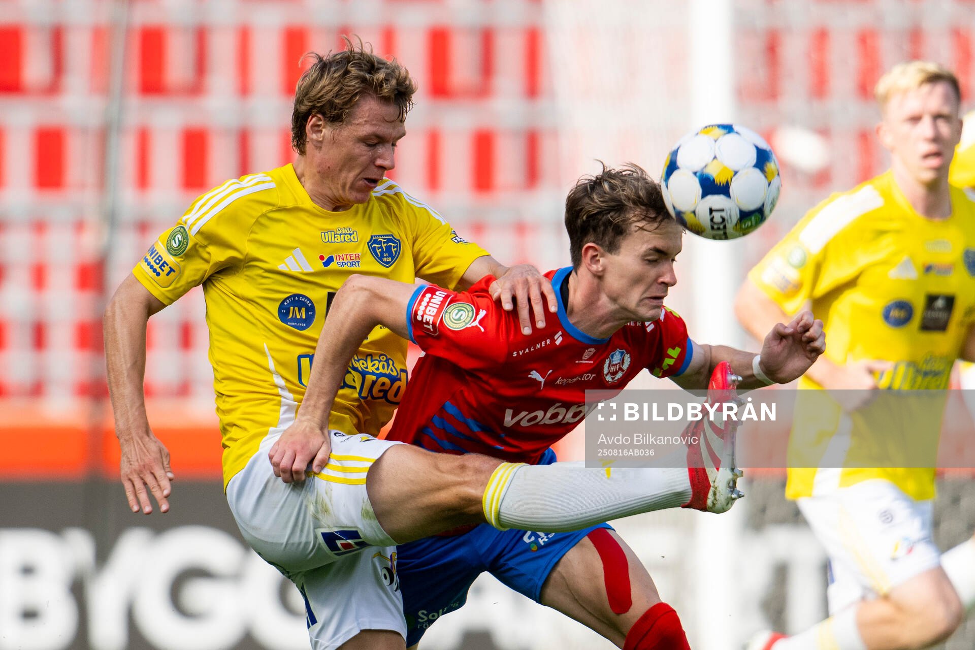 Helsingborgs Alexander Johansson och Falkenbergs Melker