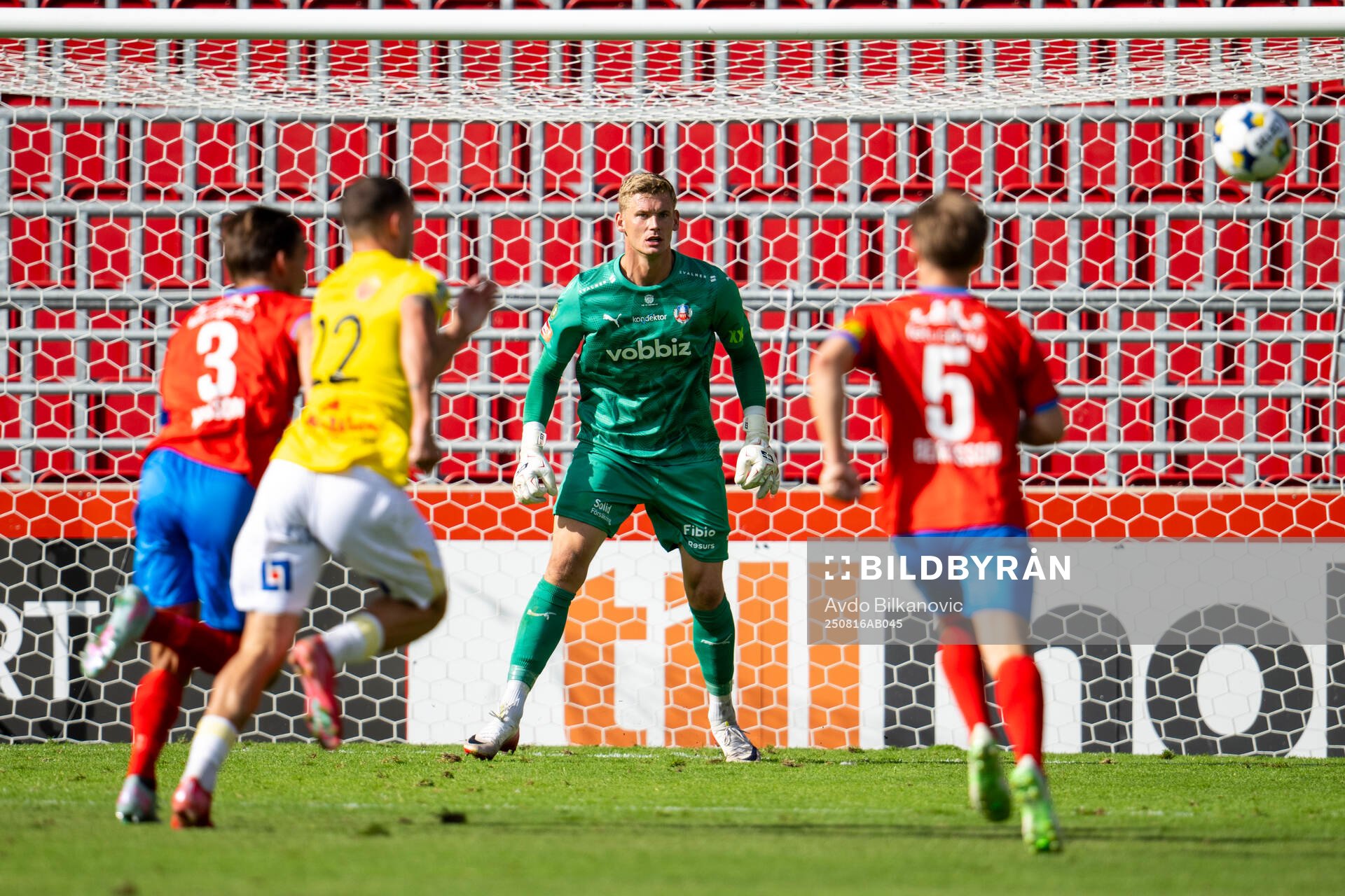 Helsingborgs målvakt Johan Brattberg
