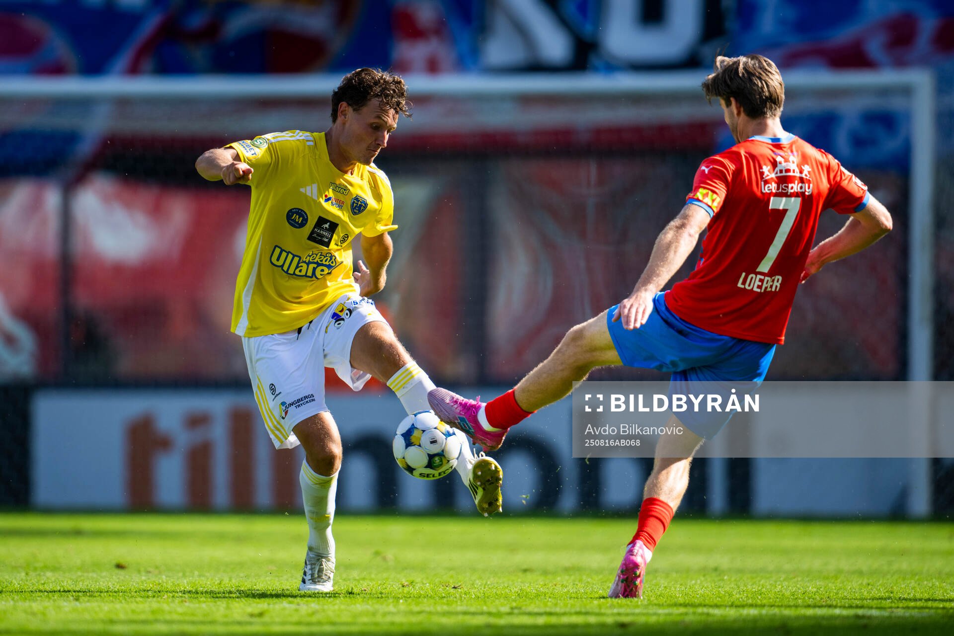 Helsingborgs Wilhelm Loeper och Falkenbergs Alexander Salo