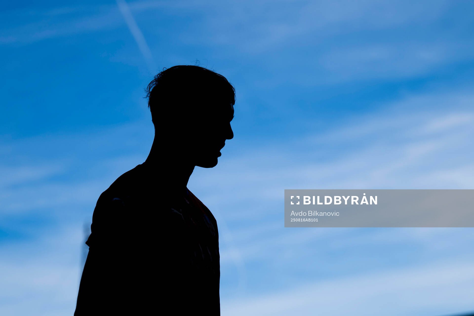 Helsingborgs Marcus Gudmann deppar medan han lämnar