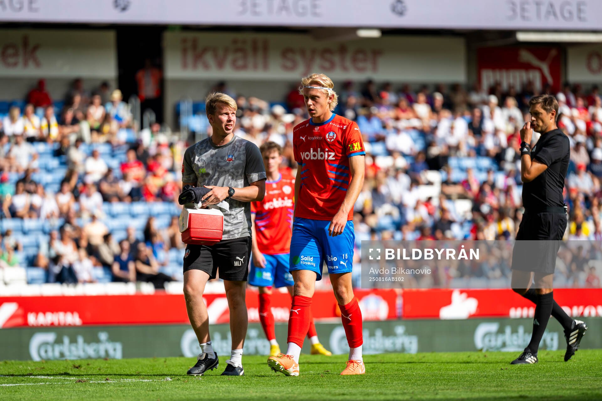 Helsingborgs fysioterapeut Marcus Linnér och Ture