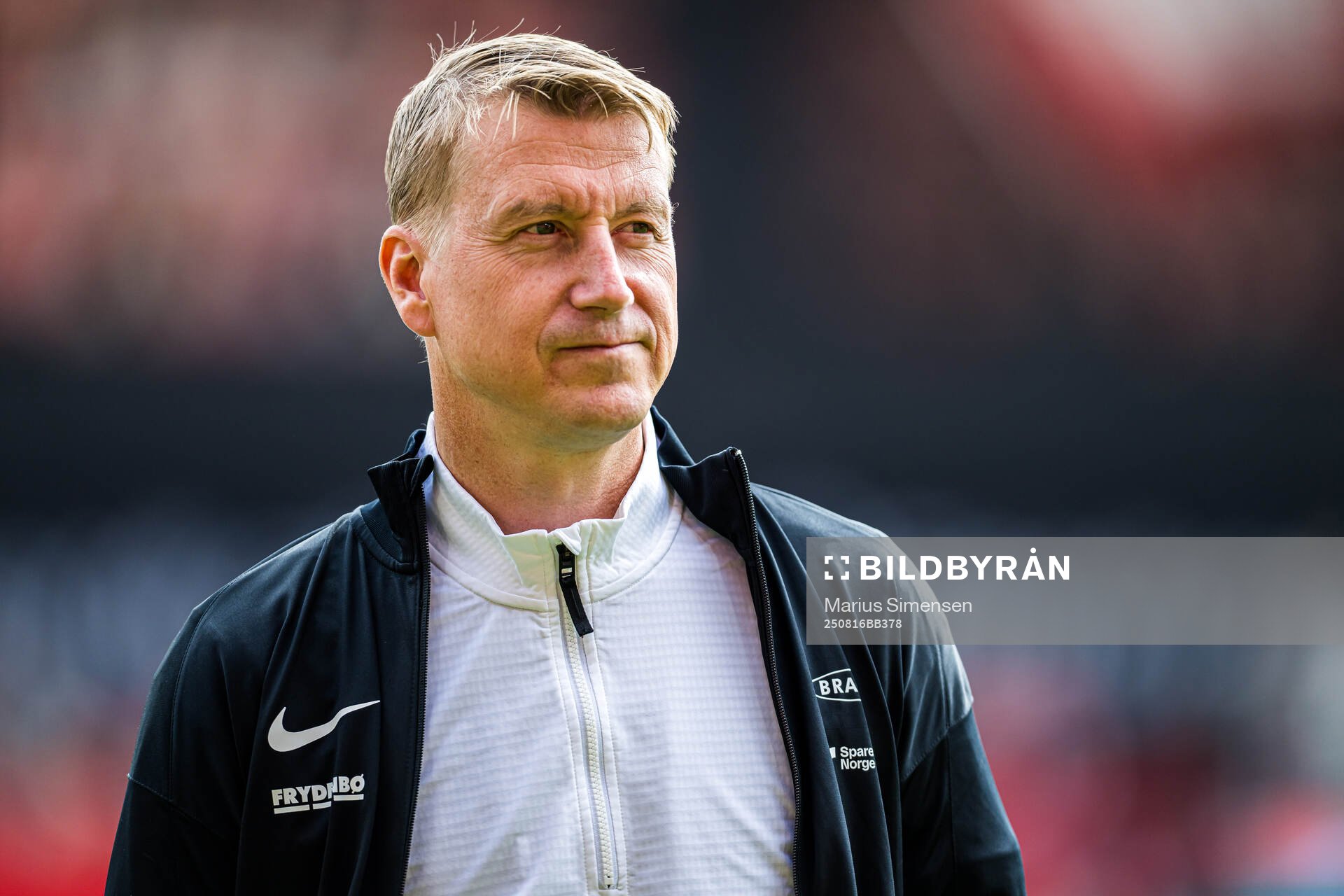 Leif Gunnar Smerud, head coach of Brann