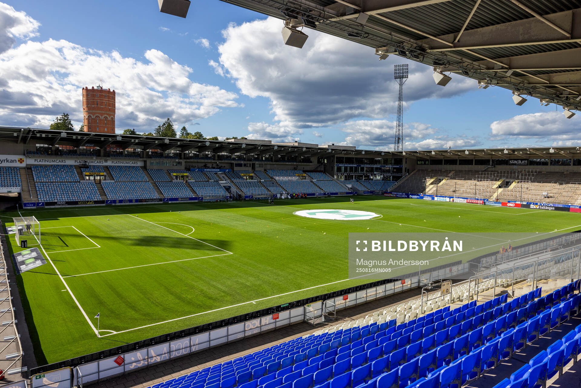 Interiör vy av Platinumcars Arena