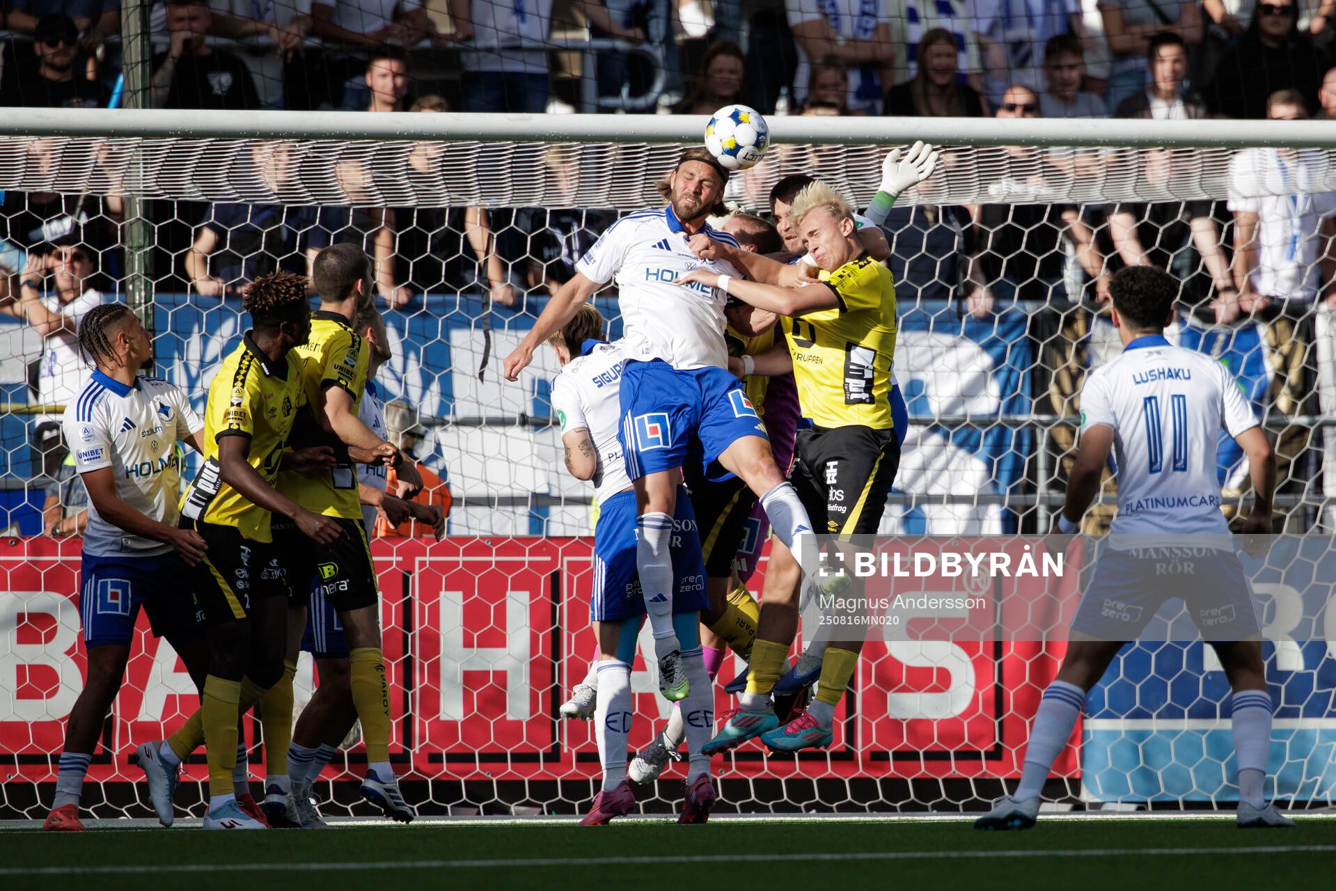 IFK Norrköpings Christoffer Nyman och Elfsborgs Leo Östman