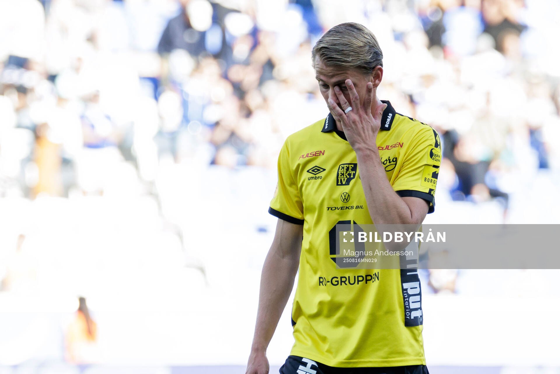 Elfsborgs Simon Hedlund deppar