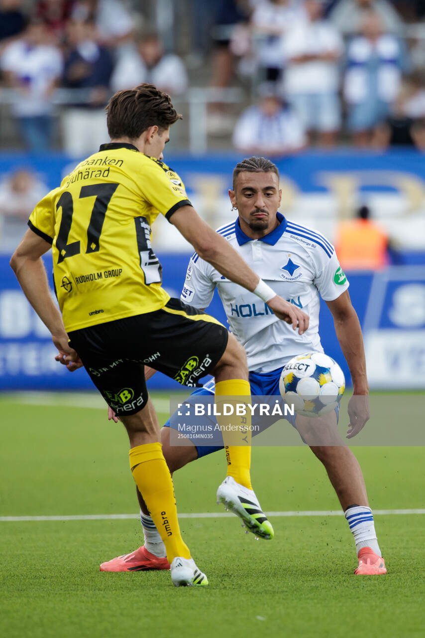 Elfsborgs Besfort Zeneli och IFK Norrköpings Moutaz Neffati