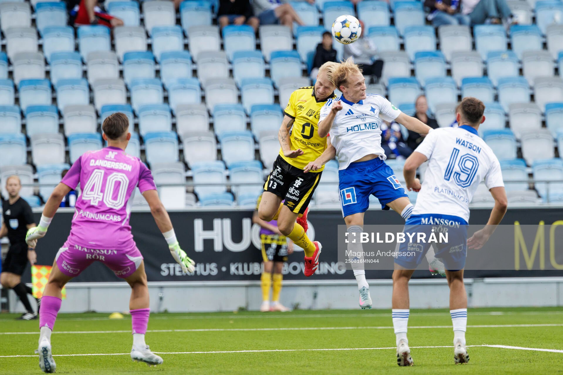 Elfsborgs Johan Larsson och IFK Norrköpings Marcus Baggesen
