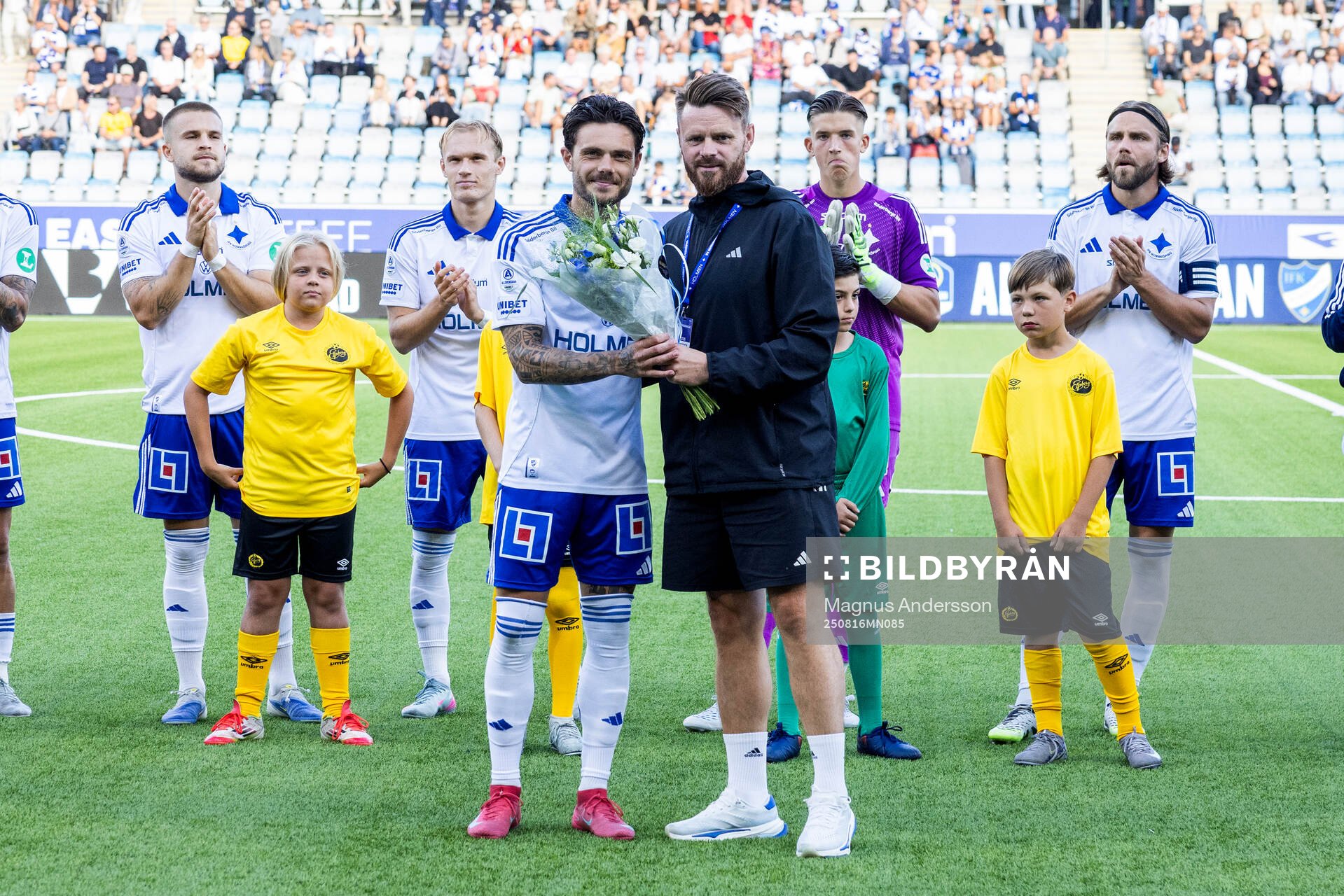 IFK Norrköpings David Moberg Karlsson uppmärksammas för