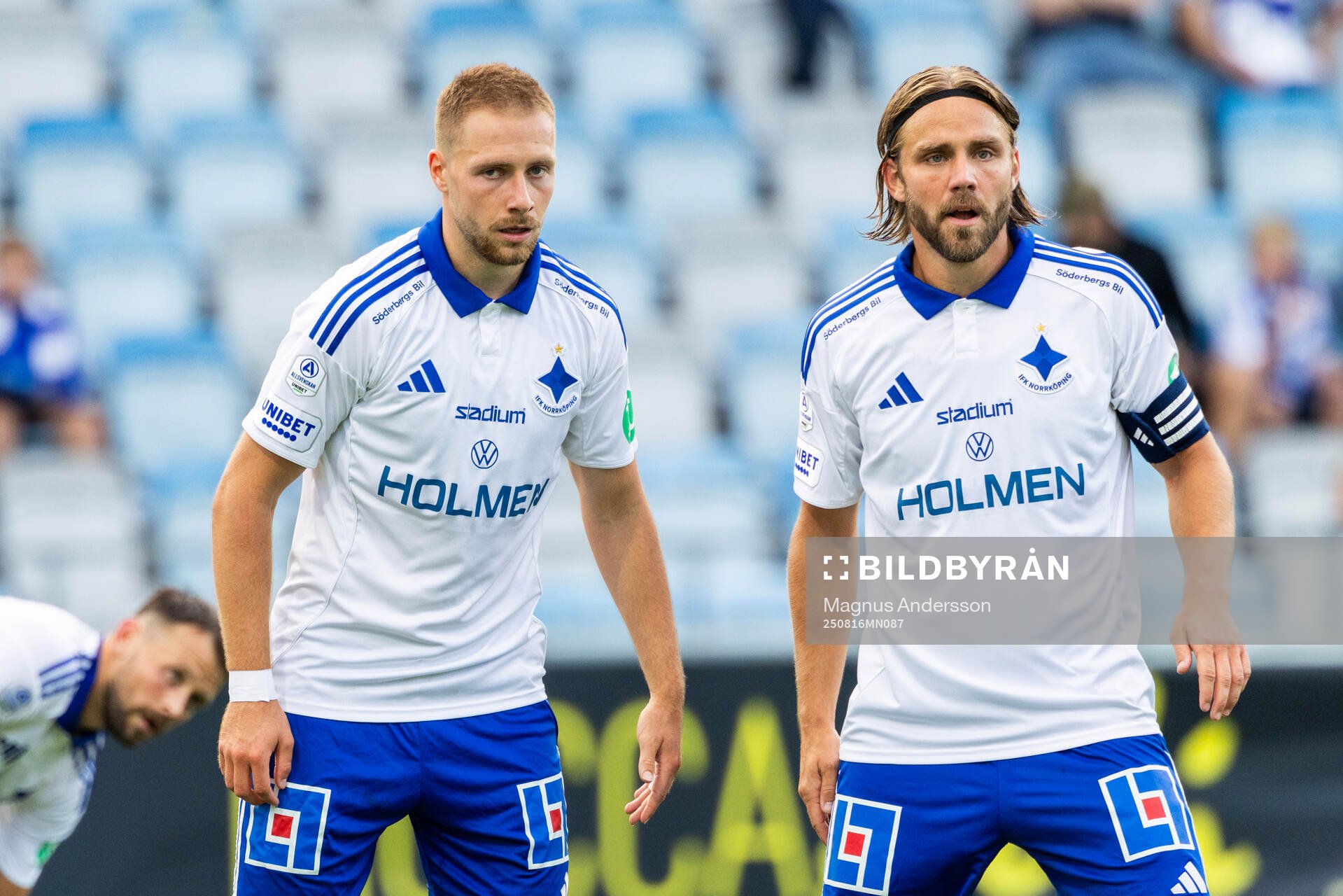 IFK Norrköpings Kevin Höög Jansson och Christoffer Nyman