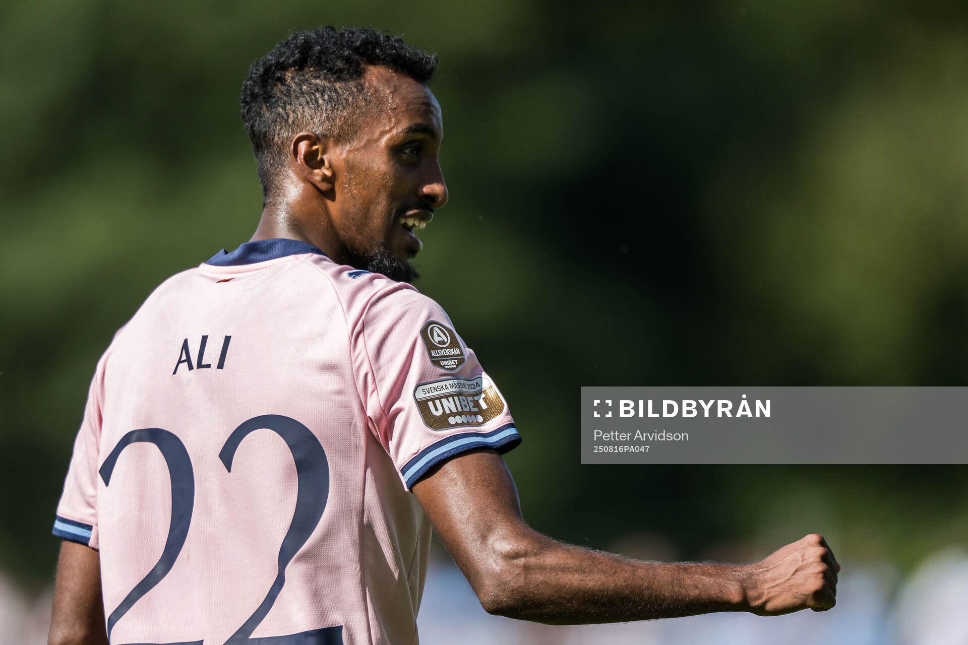 Malmö FFs Taha Ali jublar