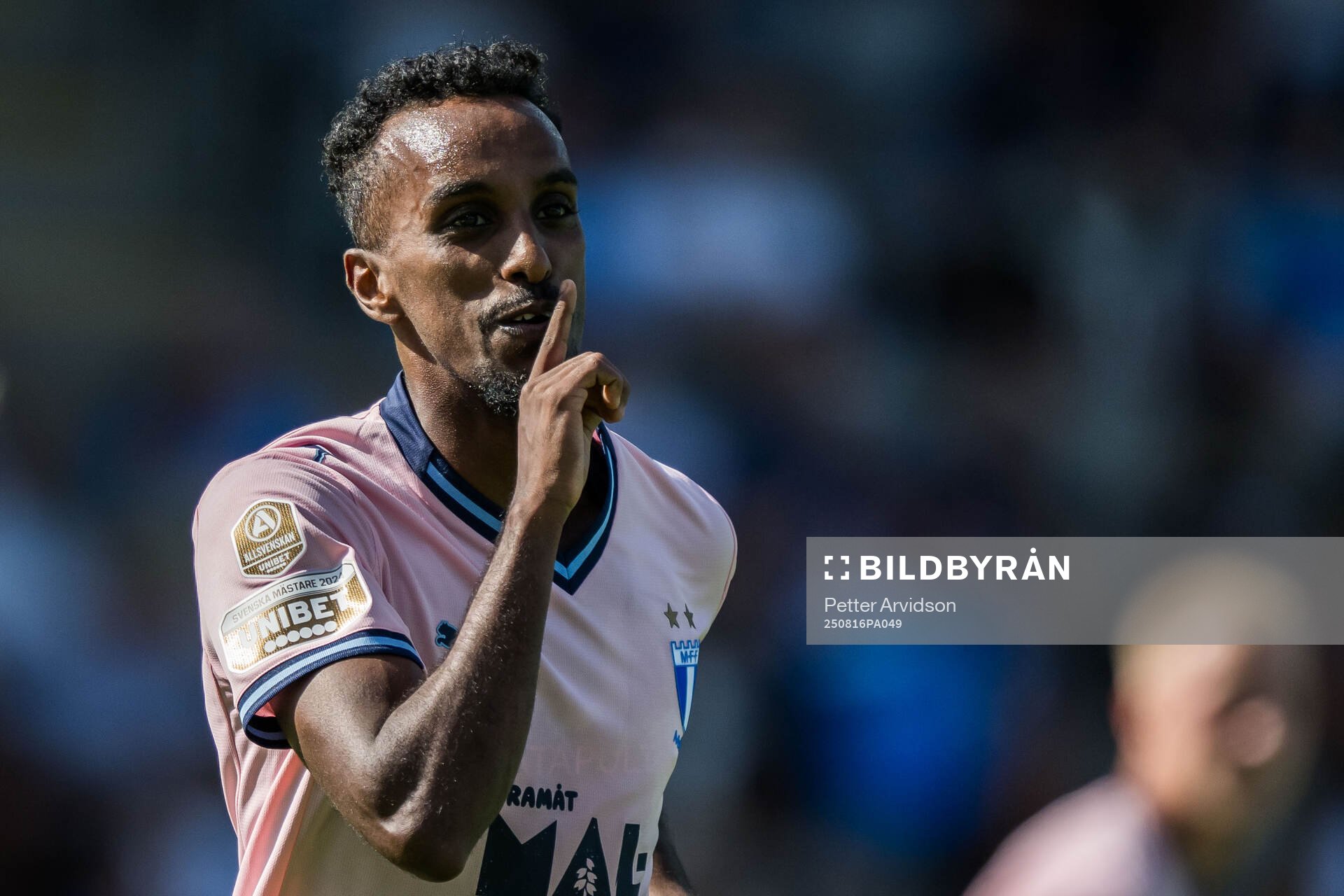 Malmö FFs Taha Ali jublar