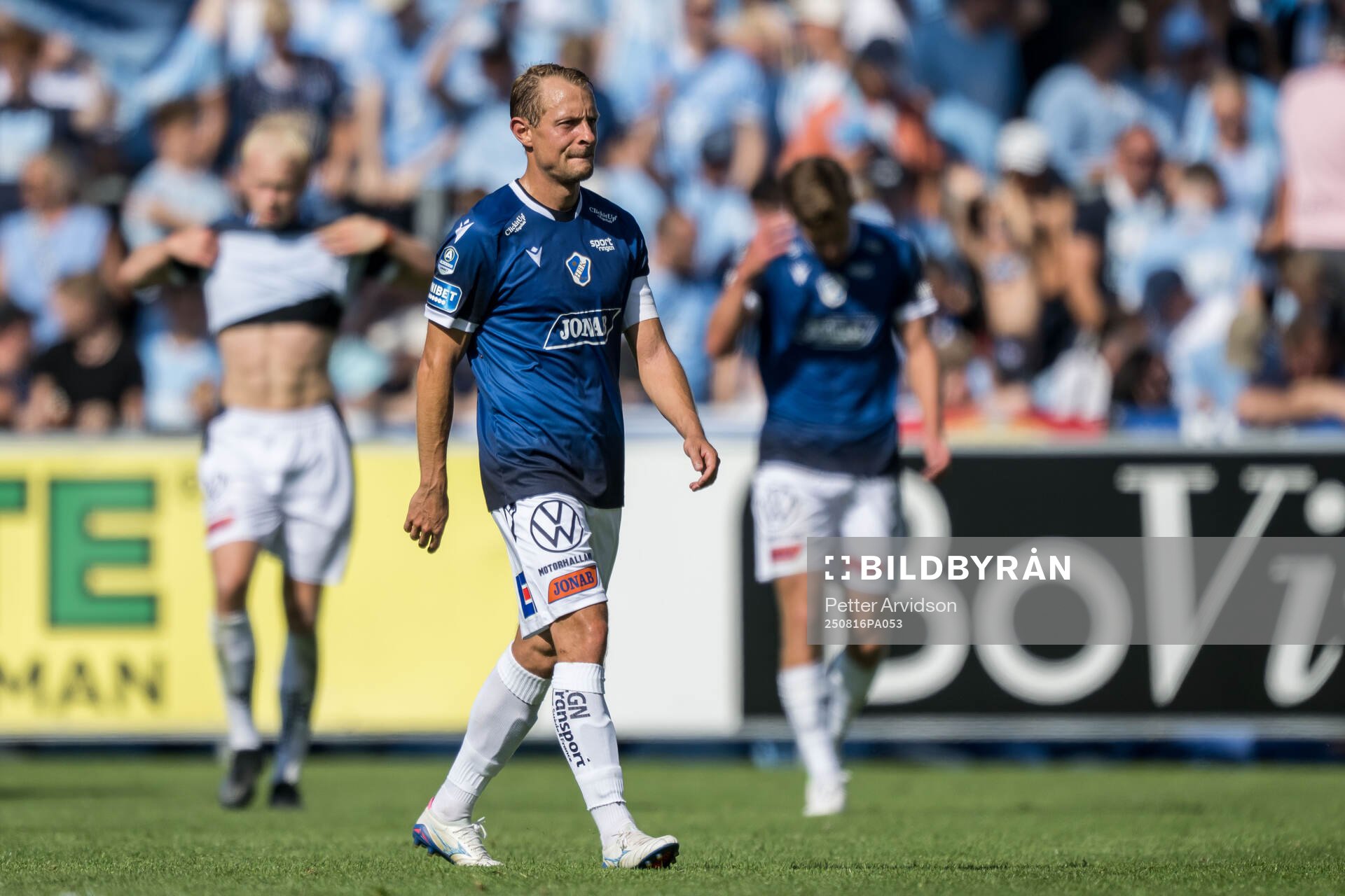 Halmstads Joel Allansson deppar
