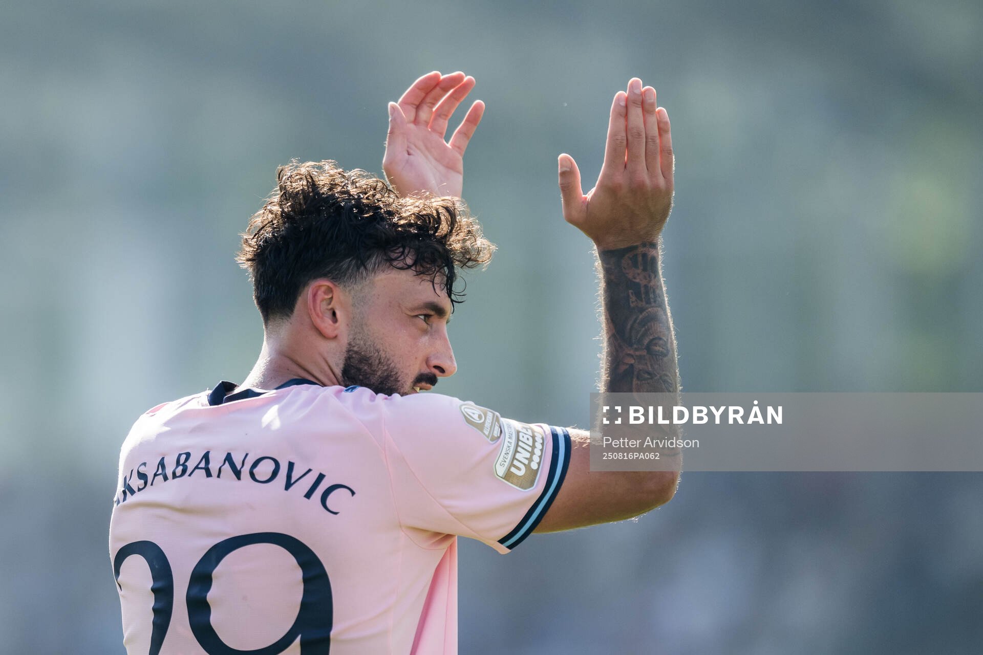 Malmö FFs Sead Haksabanovic jublar
