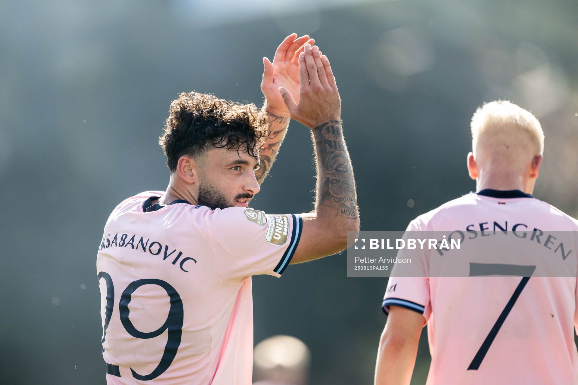 Malmö FFs Sead Haksabanovic jublar
