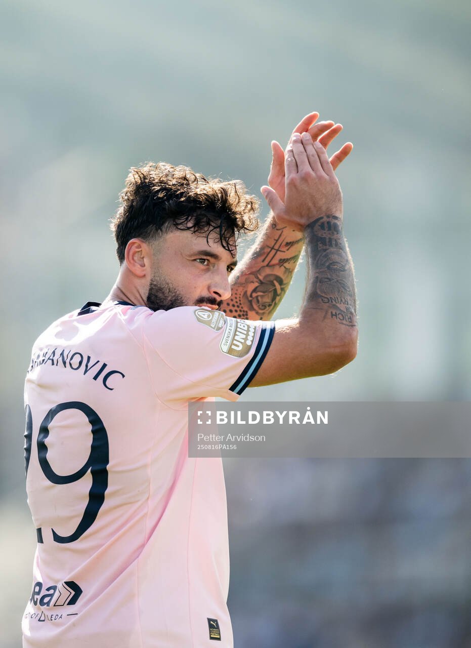 Malmö FFs Sead Haksabanovic jublar