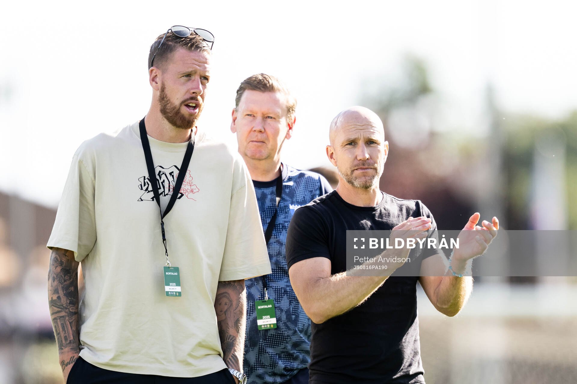 Malmö FFs Pontus Jansson, assisterande tränare Peter