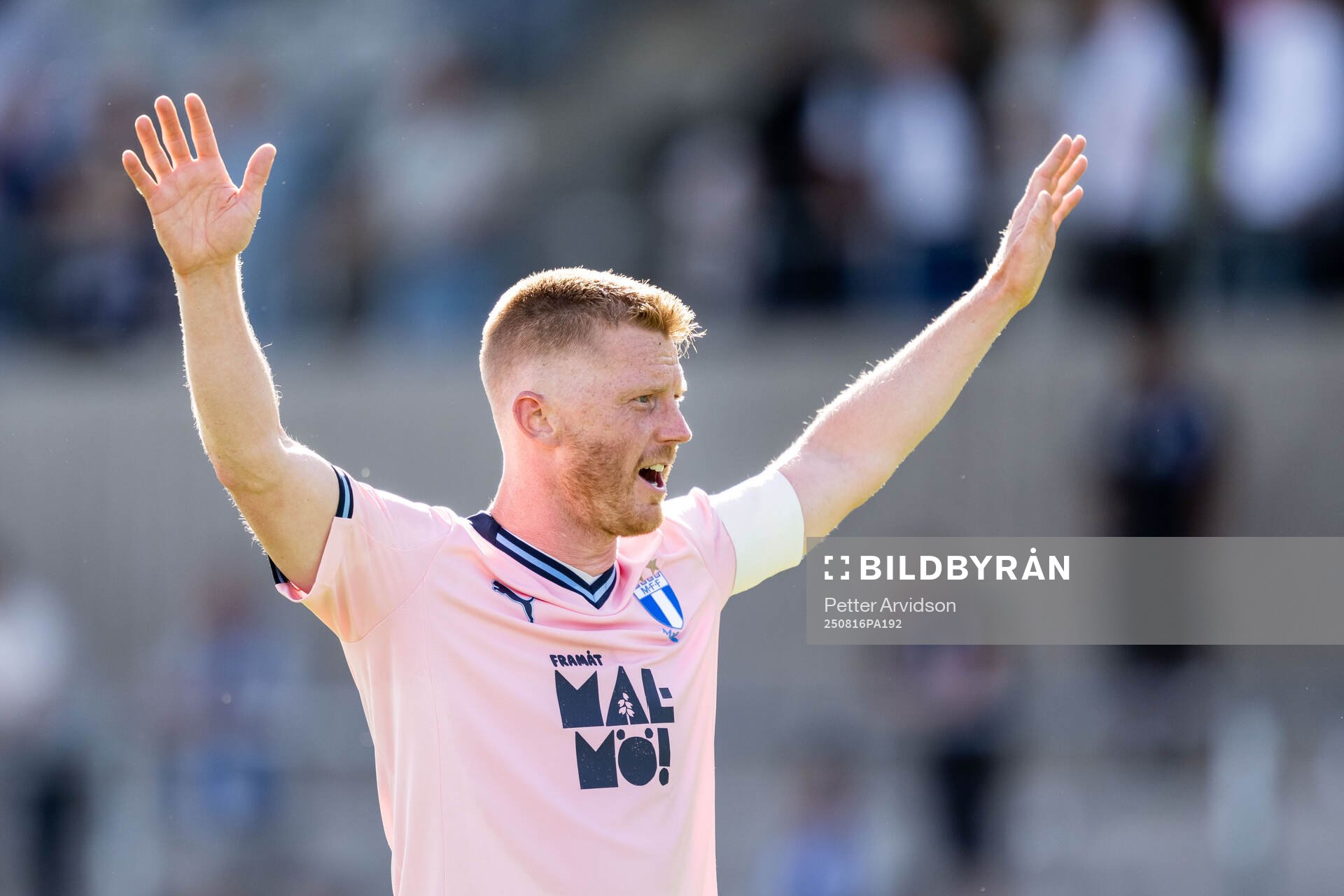 Malmö FFs Anders Christiansen jublar