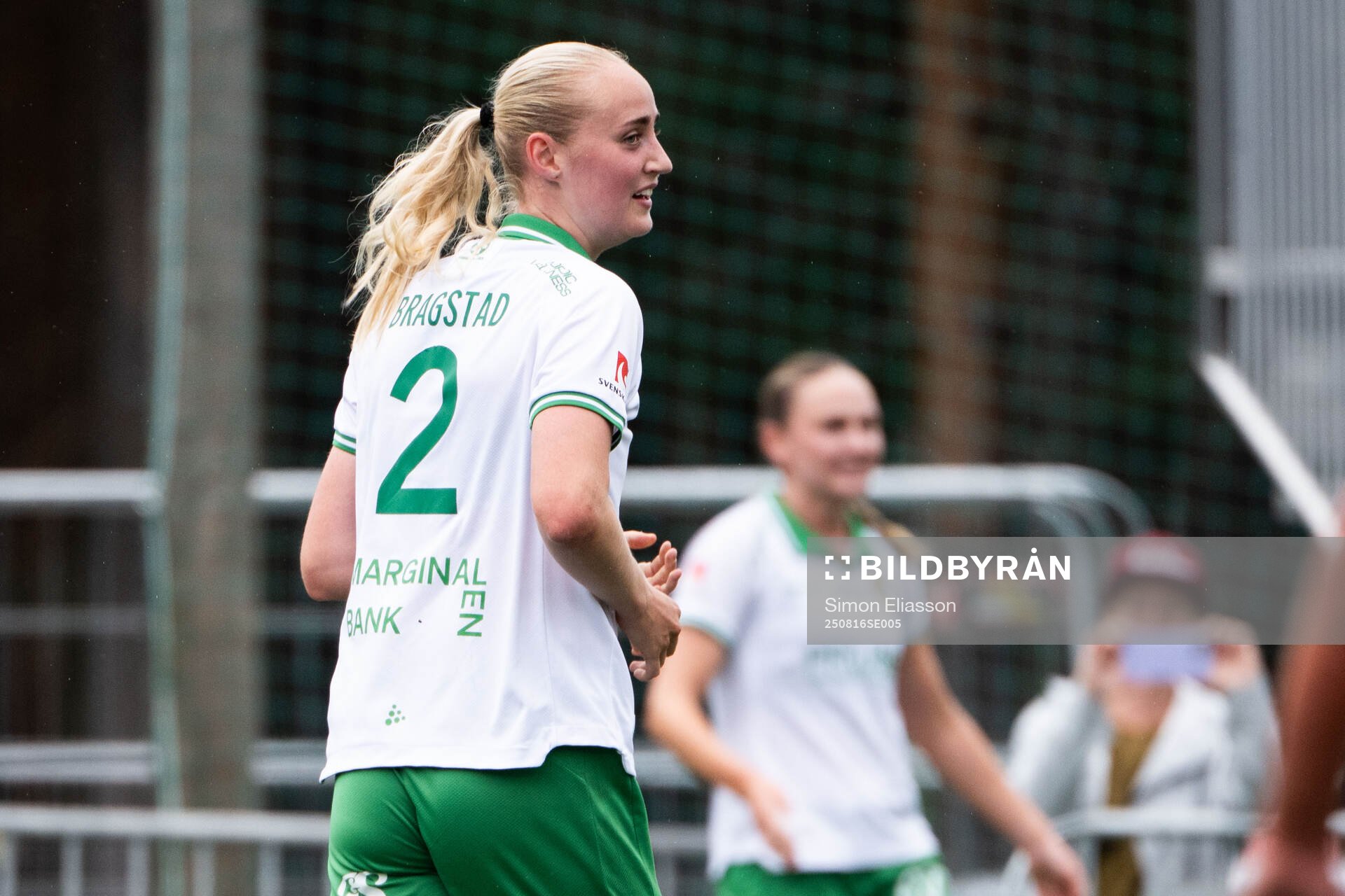 Hammarbys Emilie Bragstad jublar