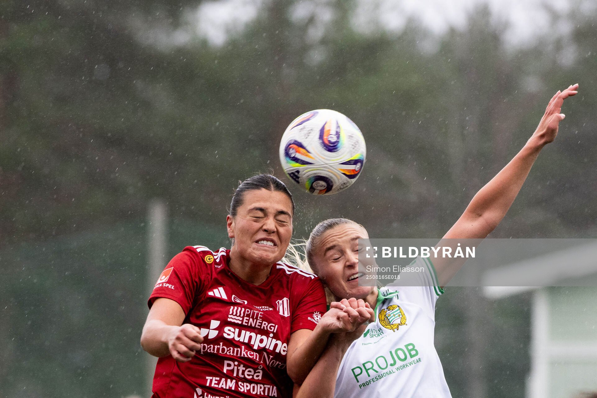 Piteås Jane Lawson Willis och Hammarbys Anna Jøsendal