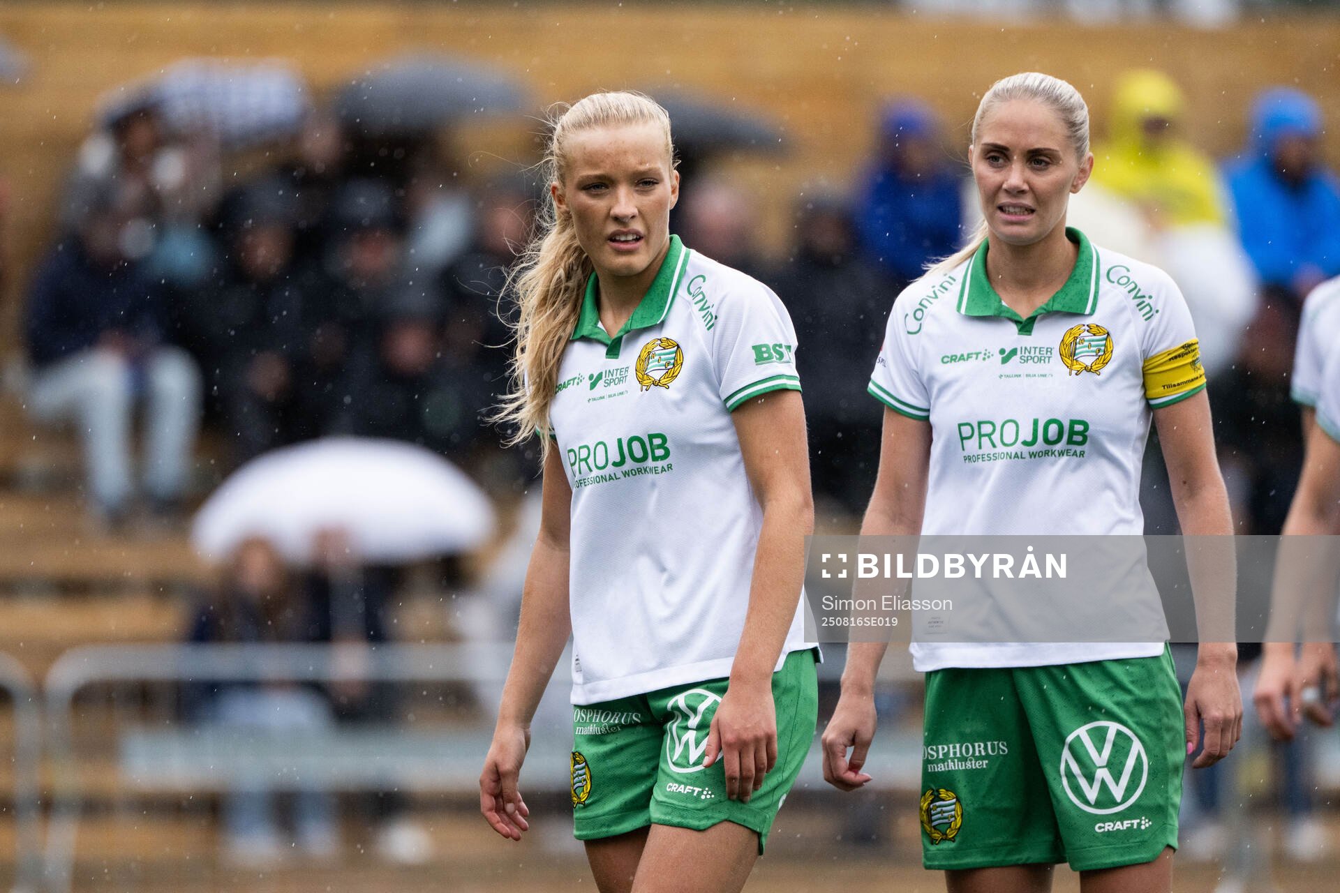 Hammarbys Smilla Holmberg och Alice Carlsson