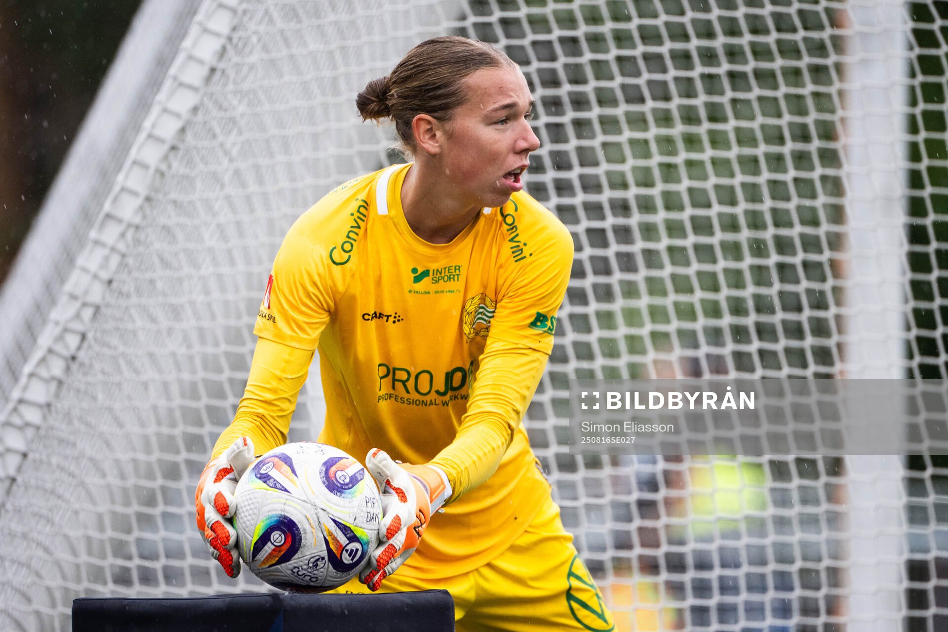 Hammarbys målvakt Melina Loeck