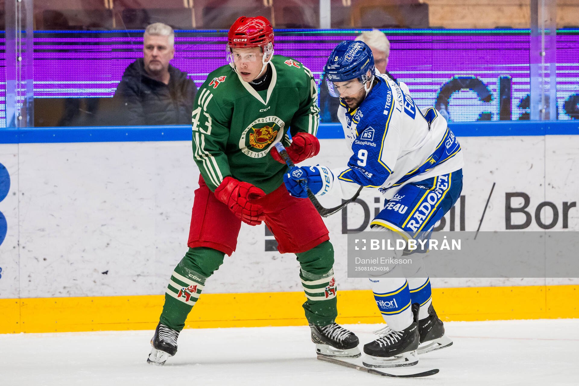 Moras Oskar Asplund och Leksands Gabriel Fortier