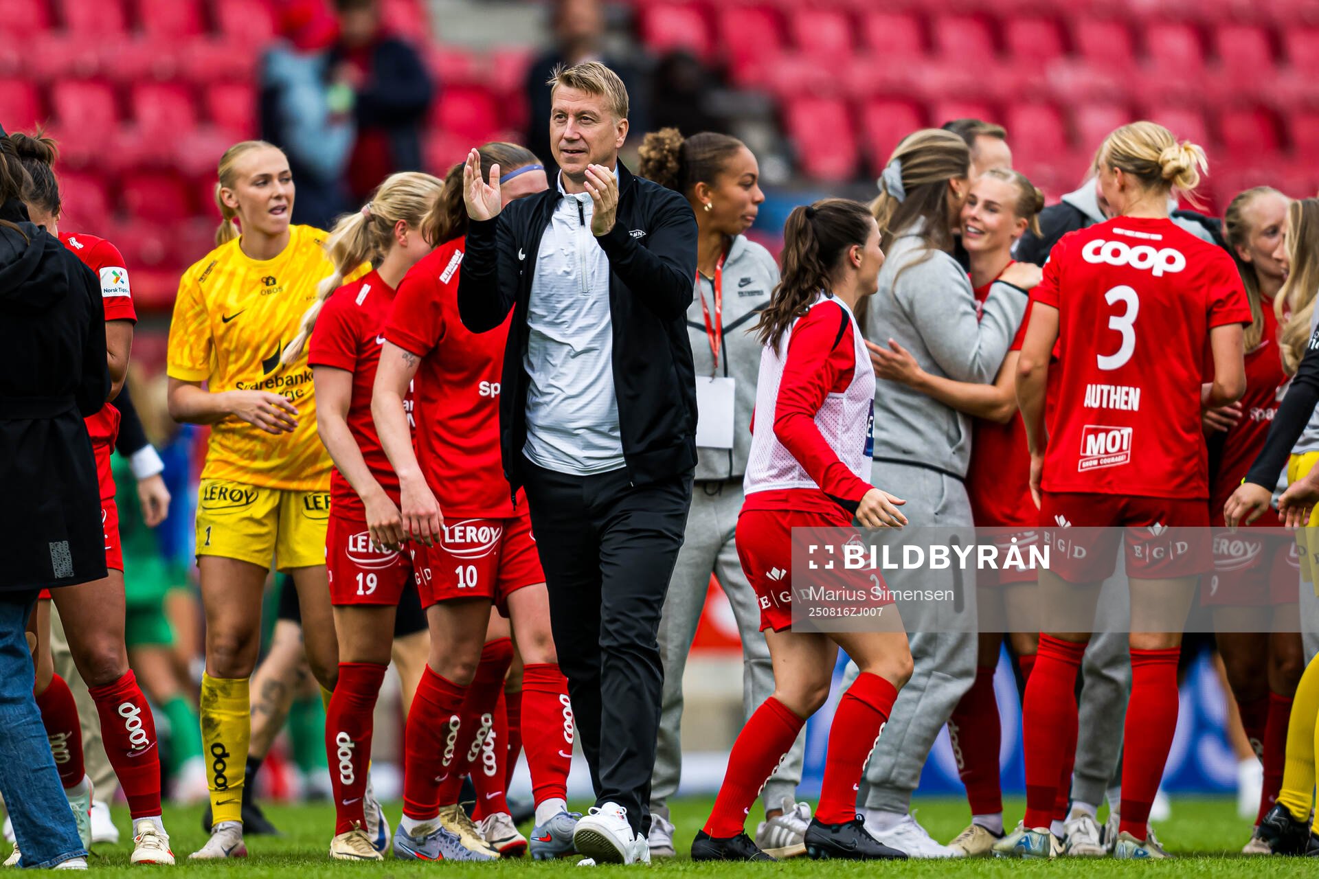 Leif Gunnar Smerud, head coach of Brann