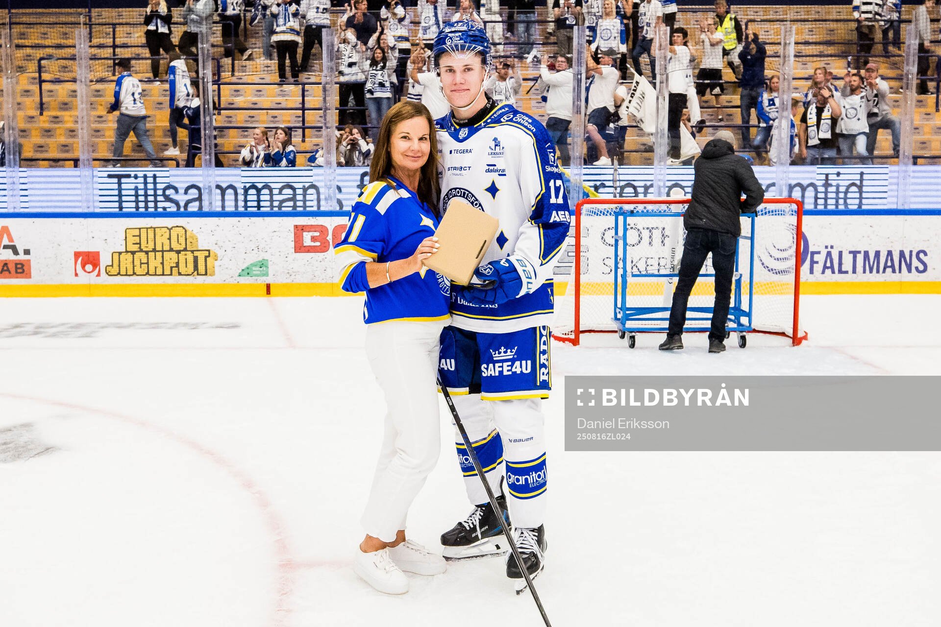 Leksands Dennis Altörn Matchens lirare