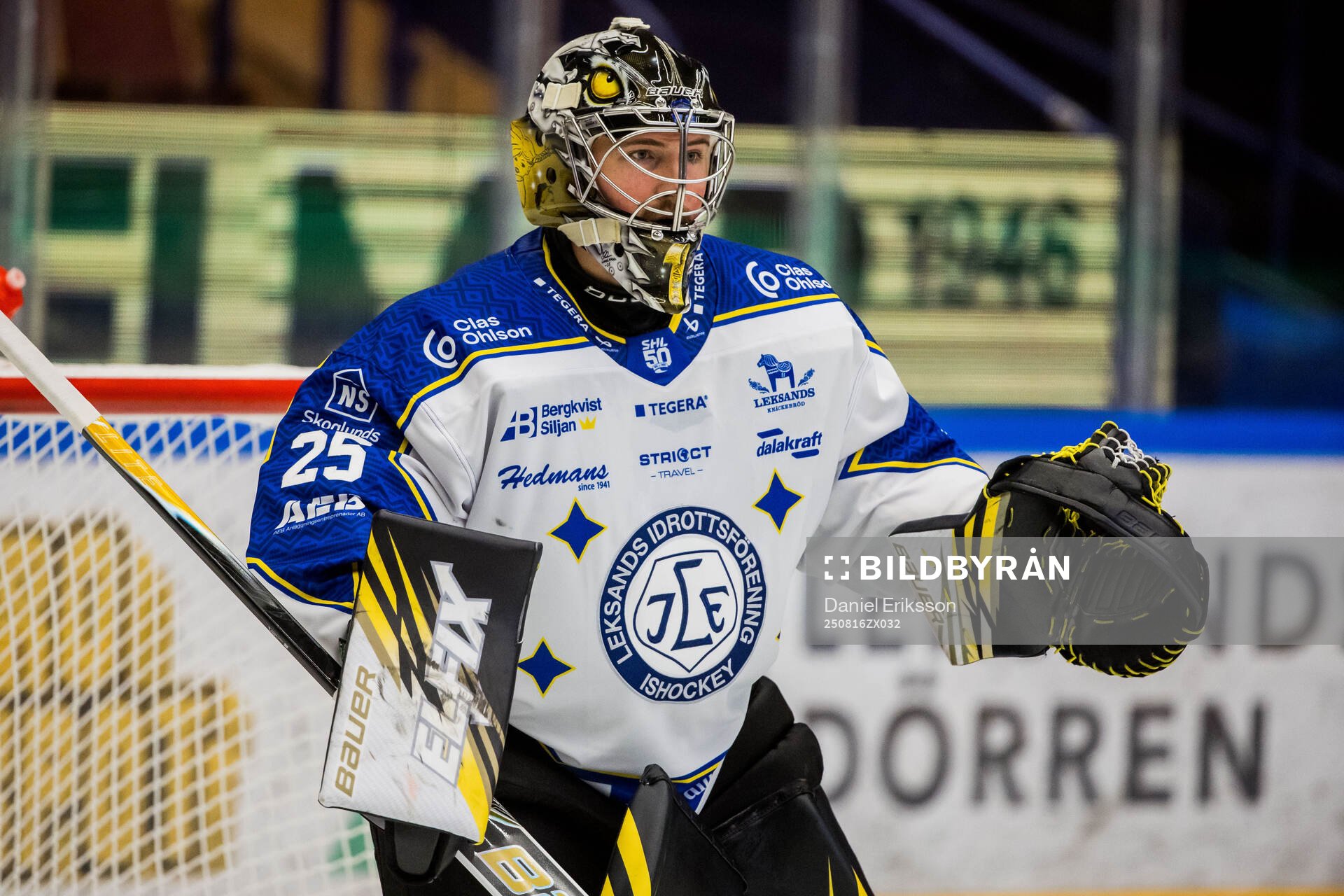 Leksands målvakt Robin Christoffersson