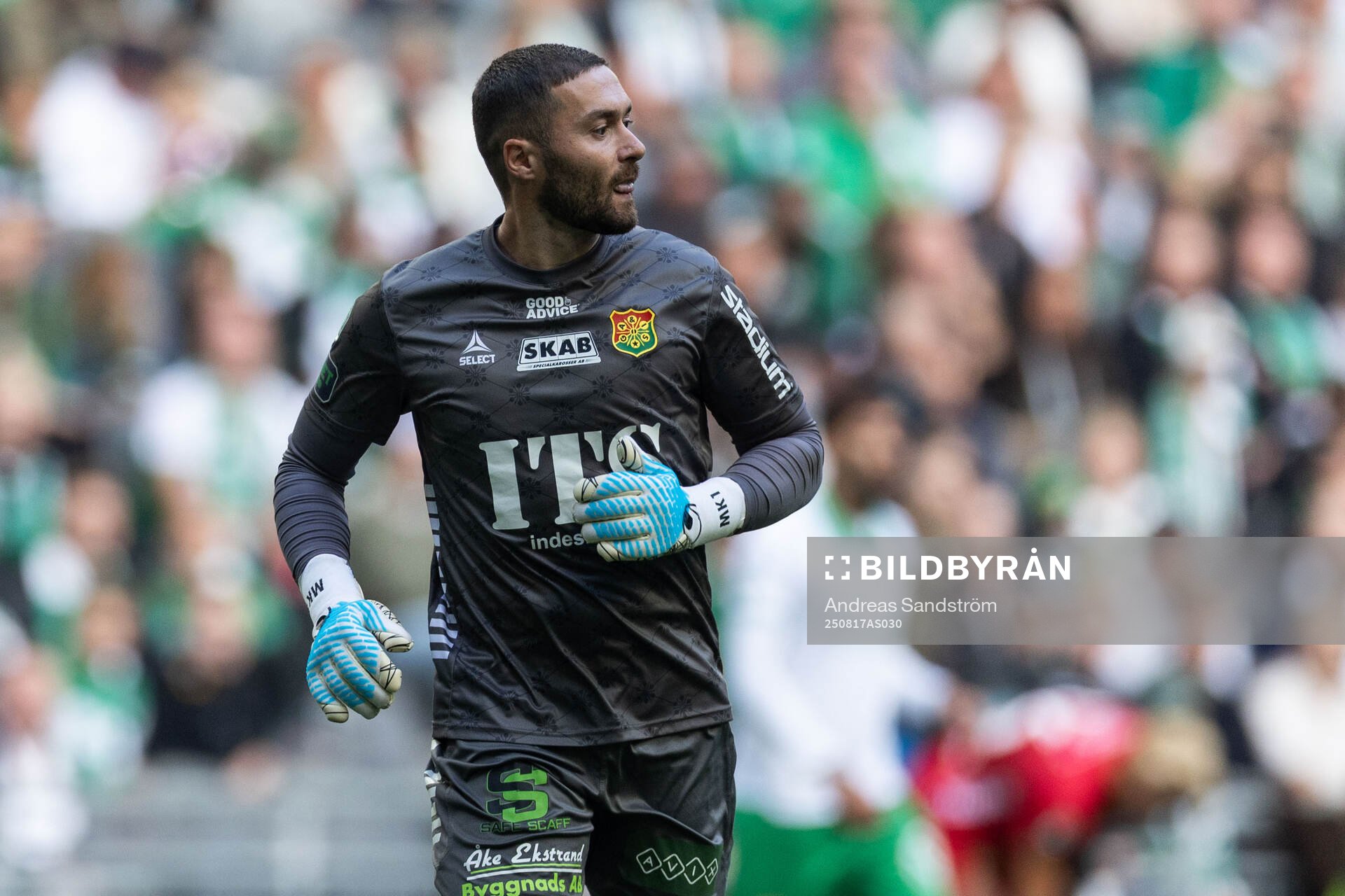 GAIS målvakt Mergim Krasniqi