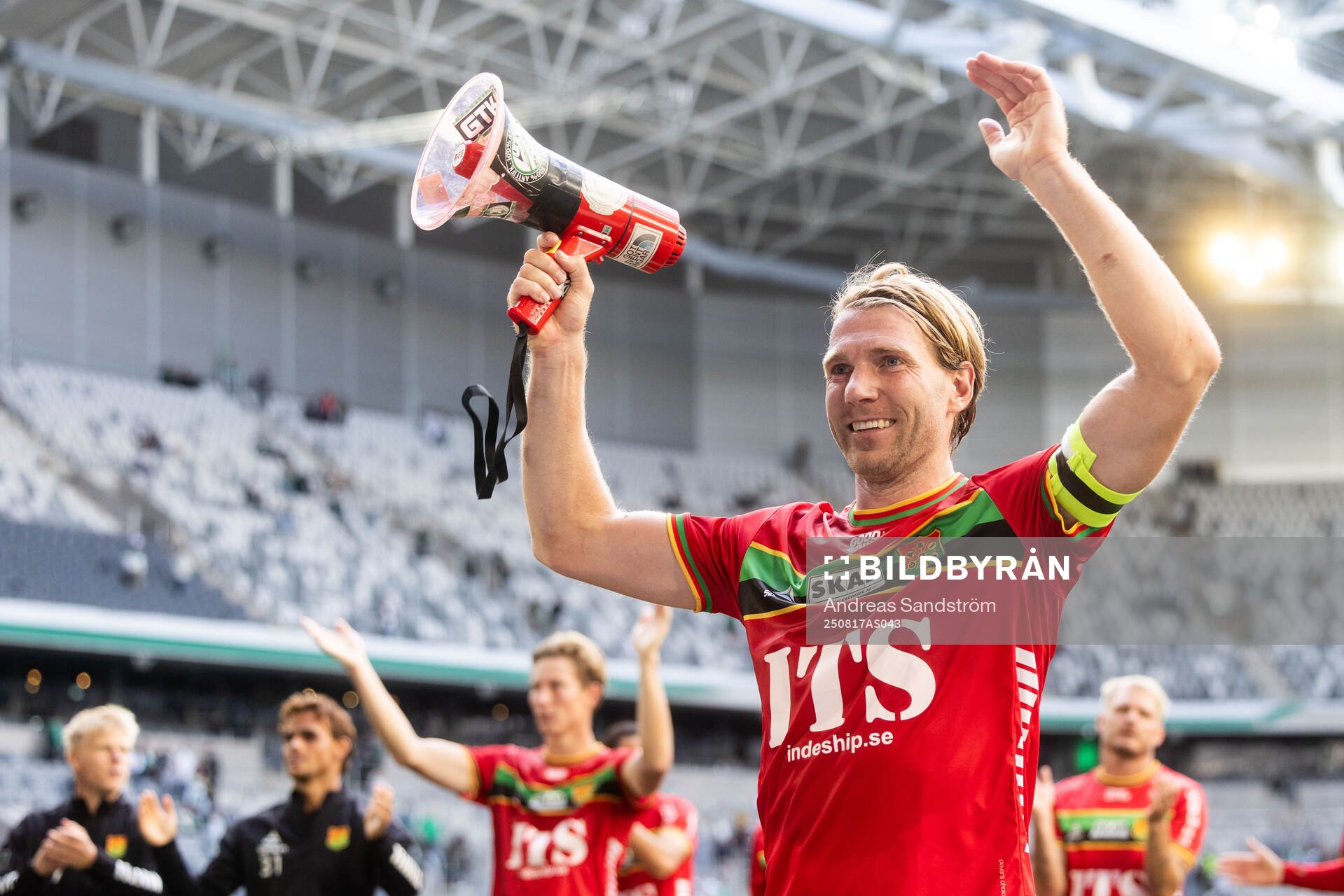 GAIS August Wängberg jublar