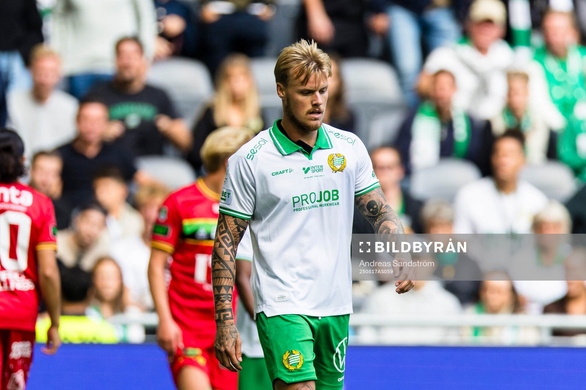 Hammarbys Victor Eriksson deppar