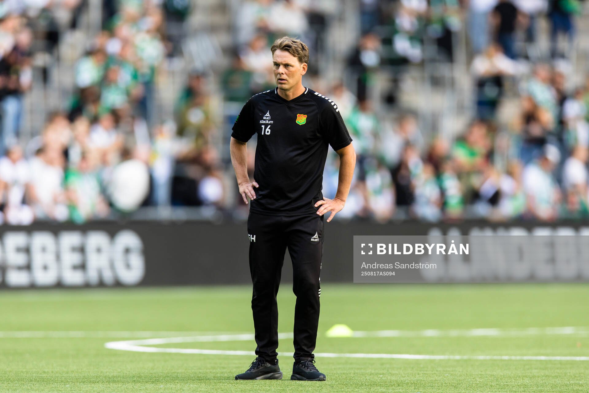 GAIS tränare Fredrik Holmberg