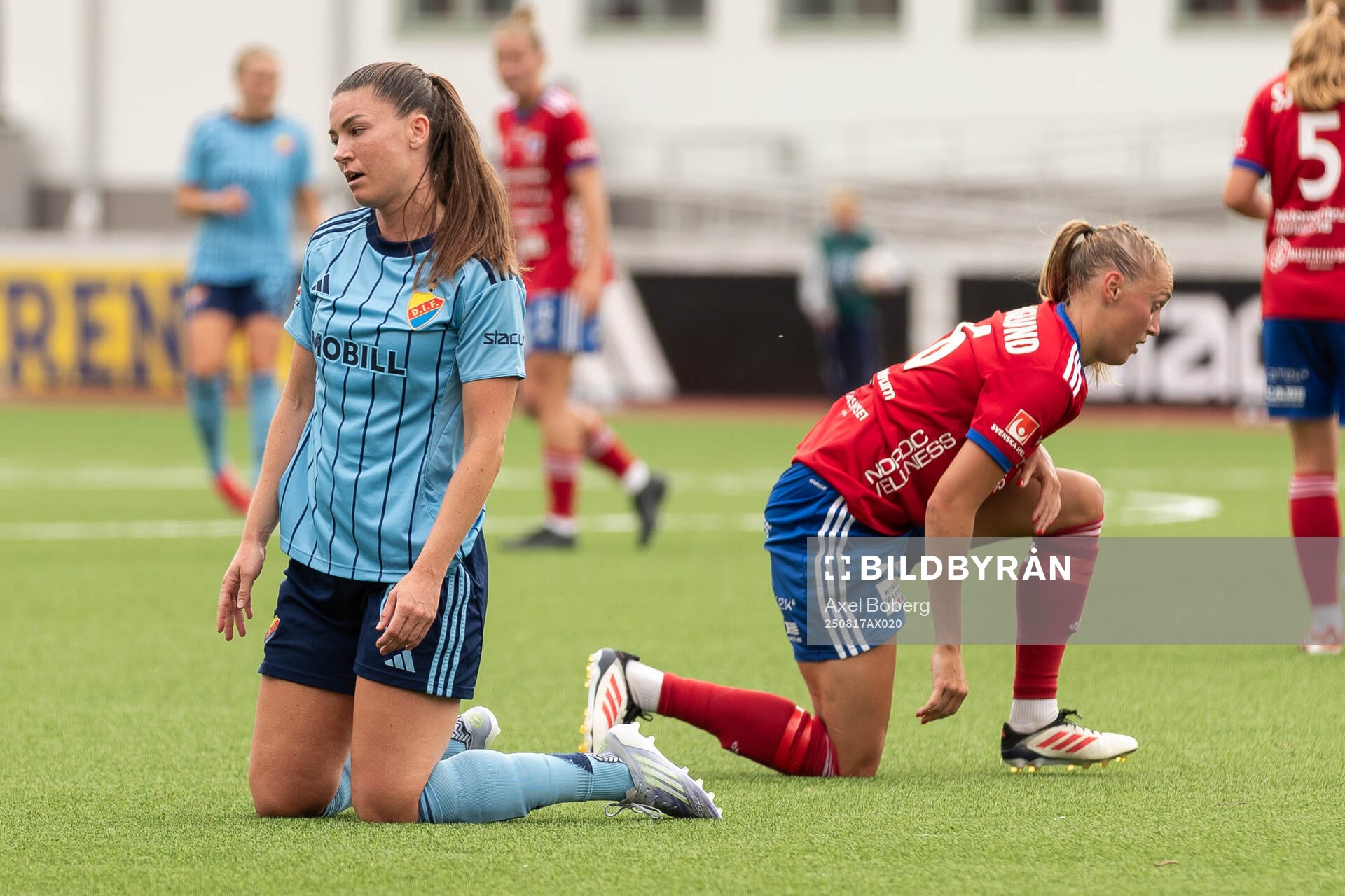 Djurgårdens Pauline Hammarlund deppar samt Vittsjös