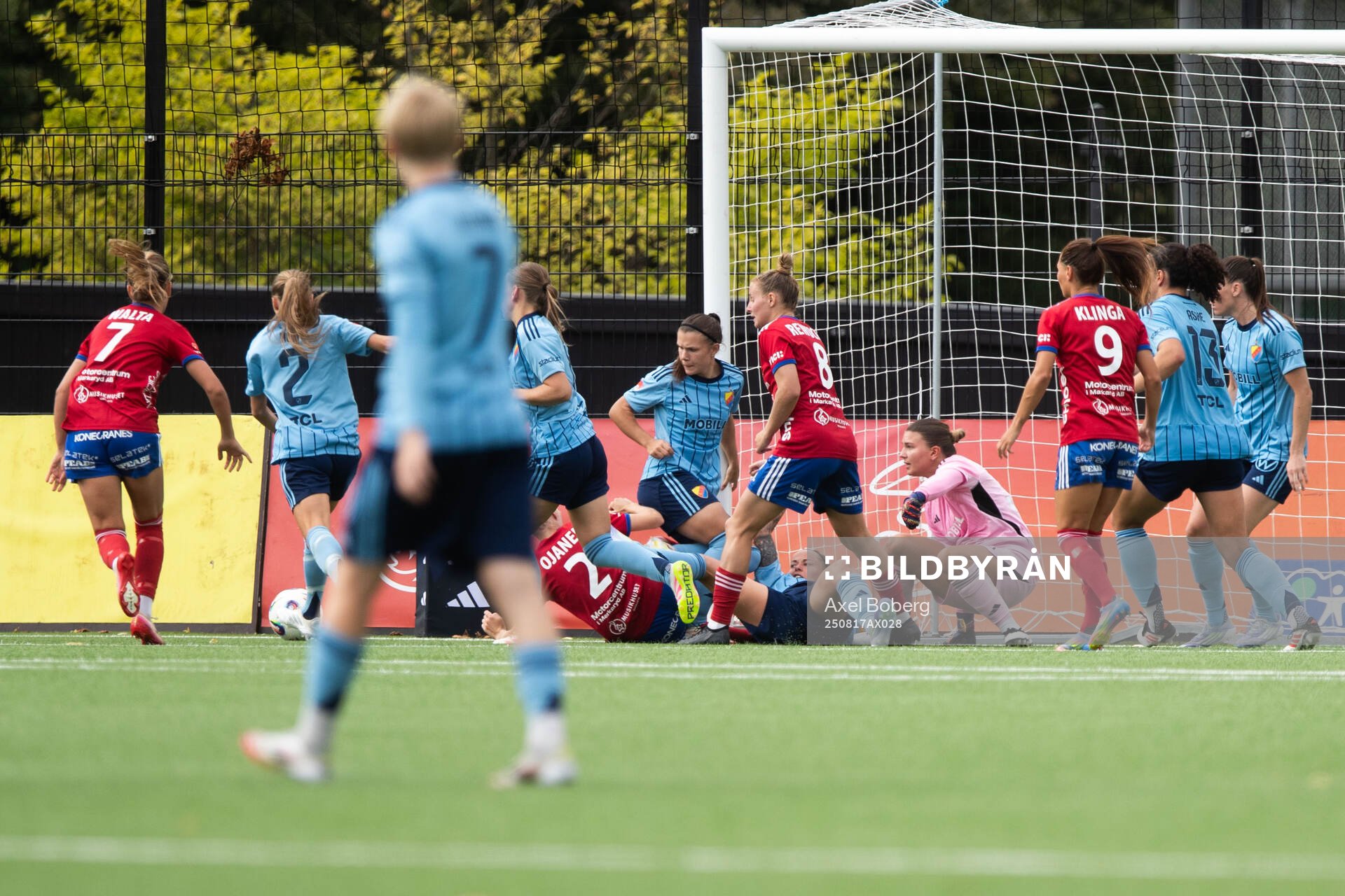 Djurgårdens målvakt Anna Aurora Koivunen